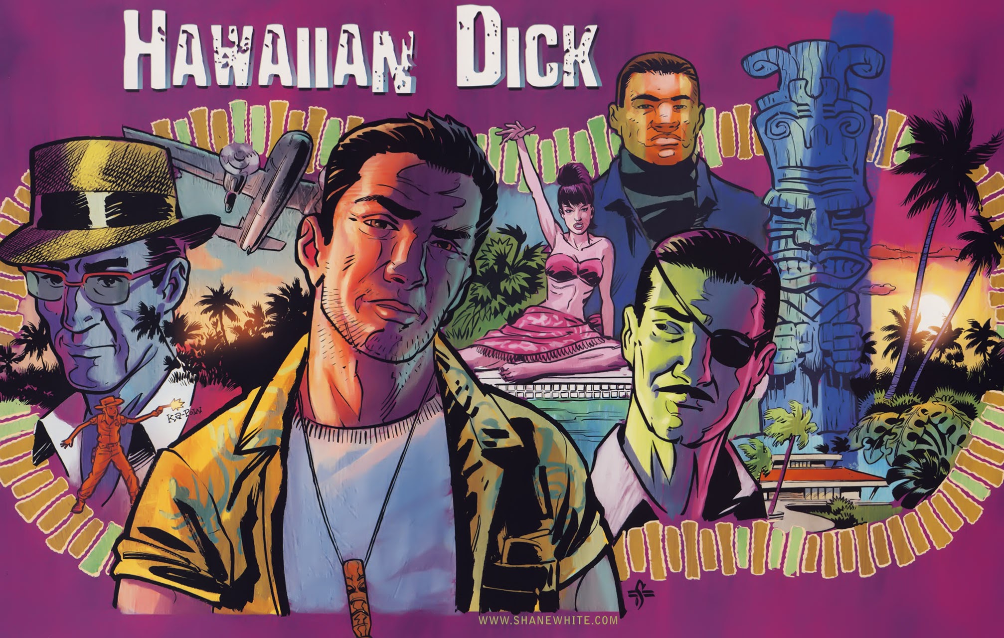 Read online Hawaiian Dick: Screaming Black Thunder comic -  Issue #5 - 22