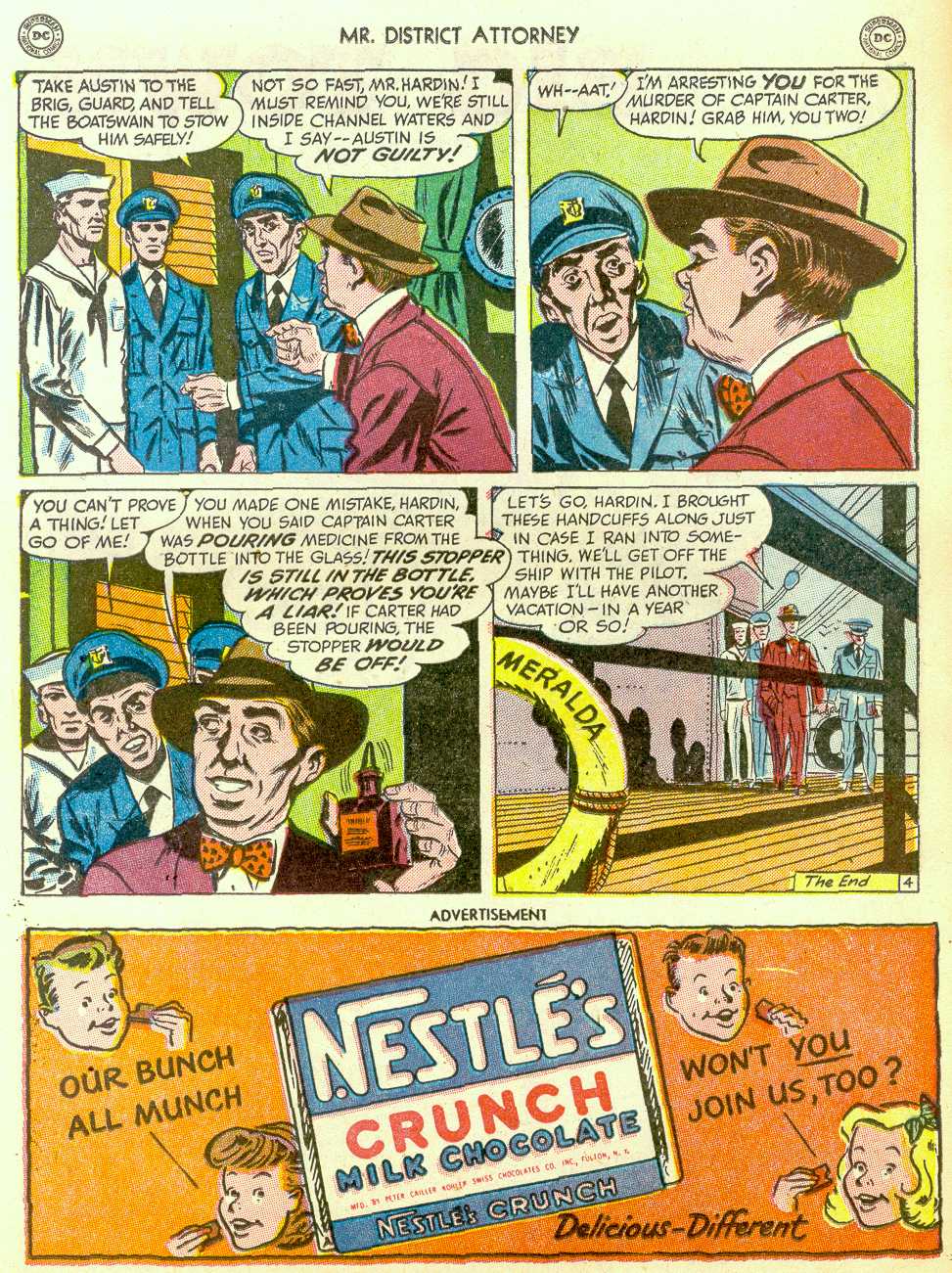 Read online Mr. District Attorney comic -  Issue #20 - 35