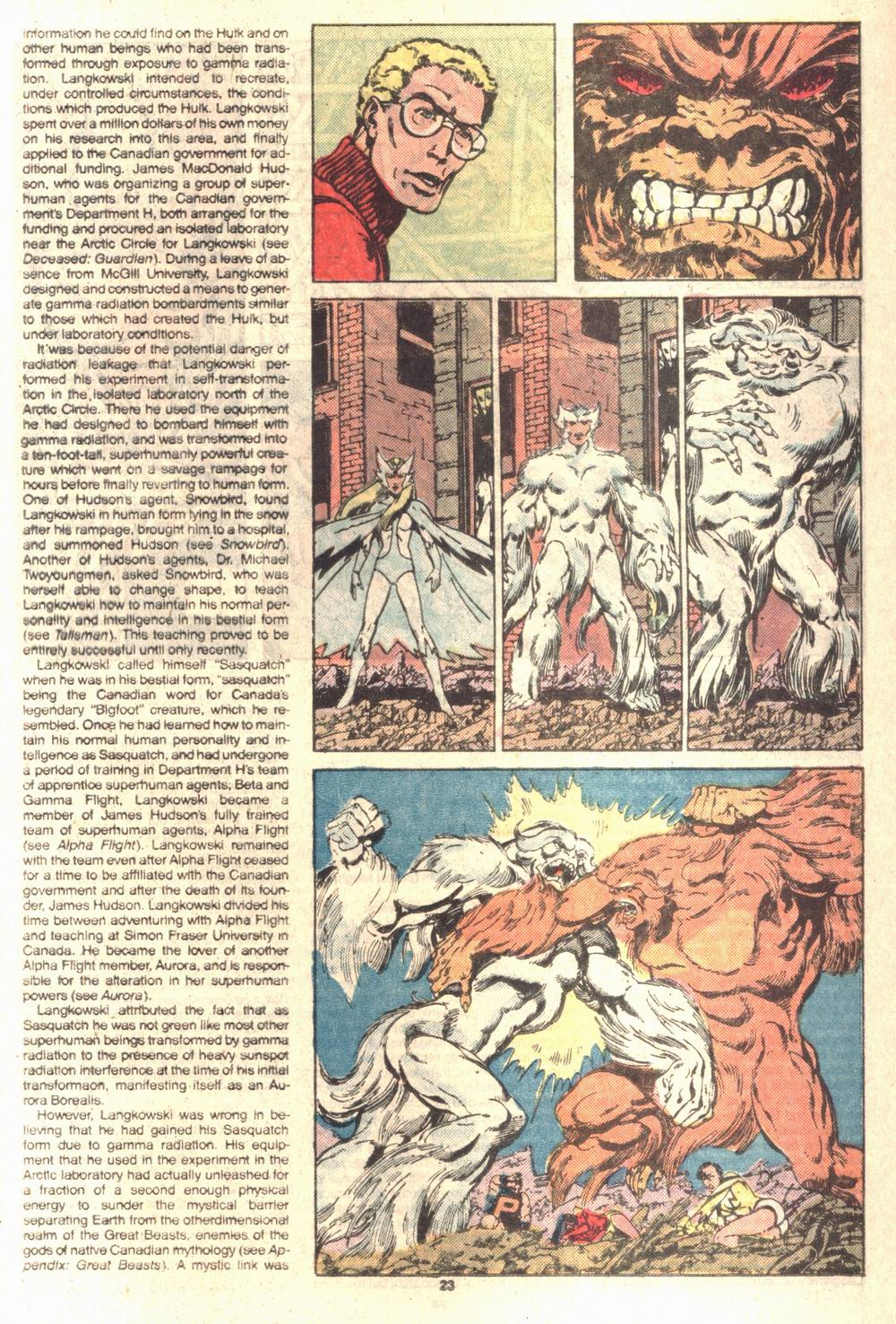 Read online The Official Handbook of the Marvel Universe Deluxe Edition comic -  Issue #11 - 25