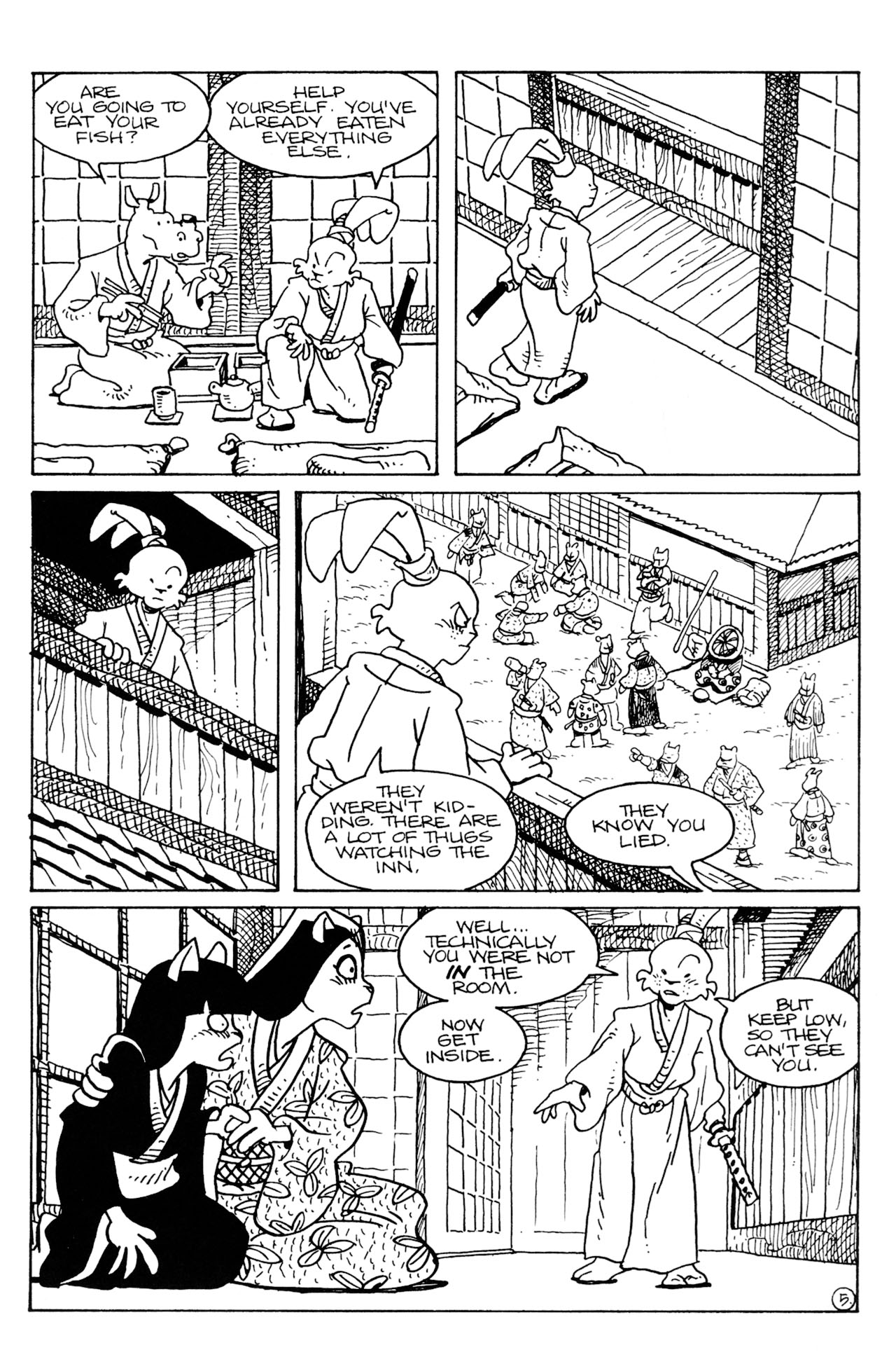 Read online Usagi Yojimbo (1996) comic -  Issue #112 - 7