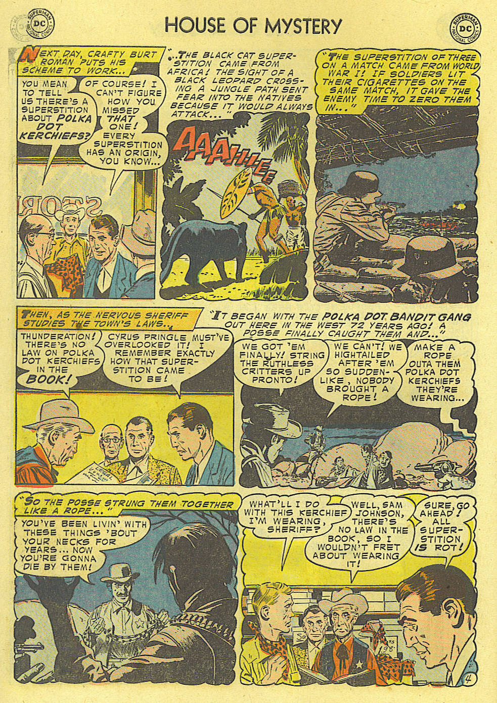 Read online House of Mystery (1951) comic -  Issue #35 - 6