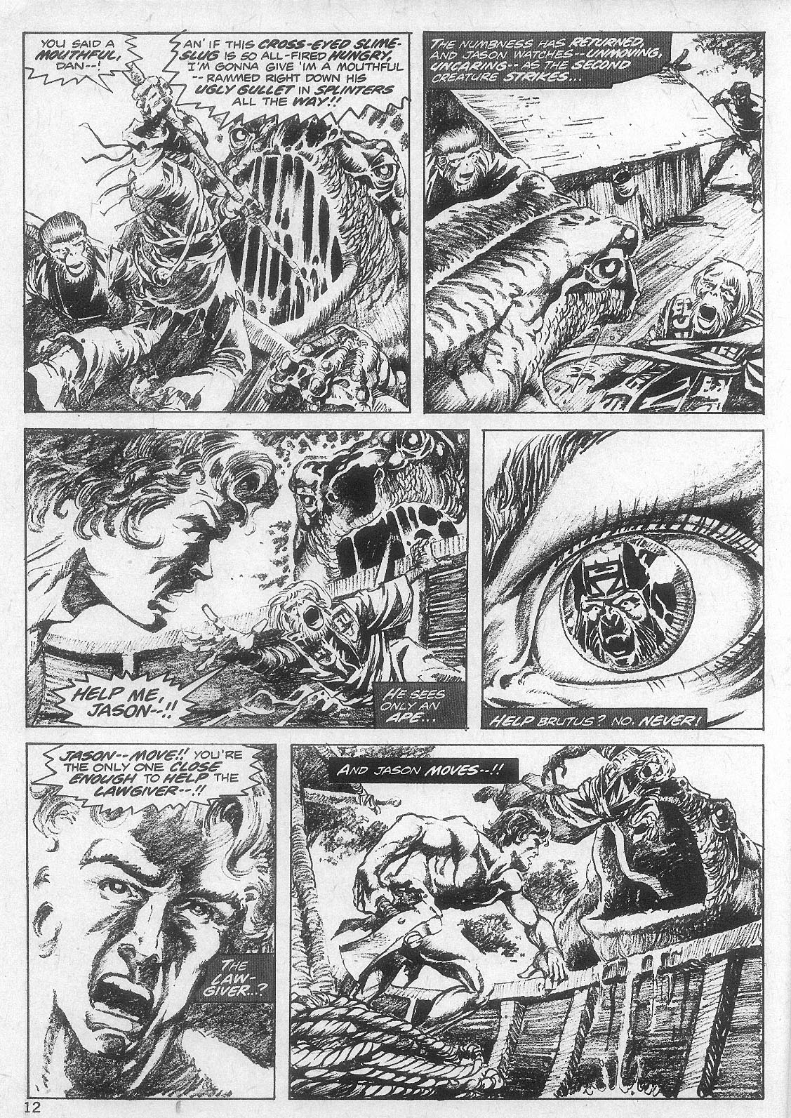 Read online Planet of the Apes comic -  Issue #6 - 12