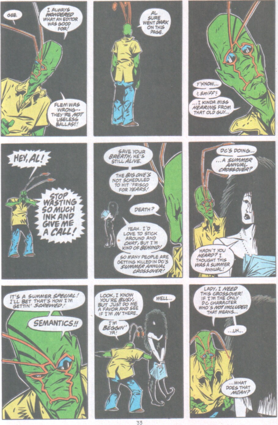 Read online Ambush Bug Nothing Special comic -  Issue # Full - 26
