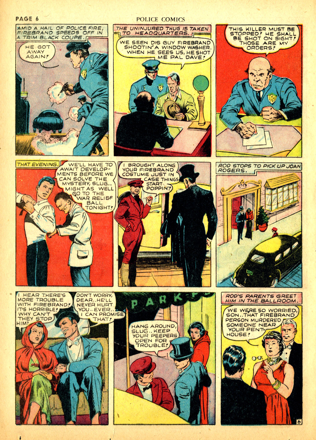 Read online Police Comics comic -  Issue #1 - 9