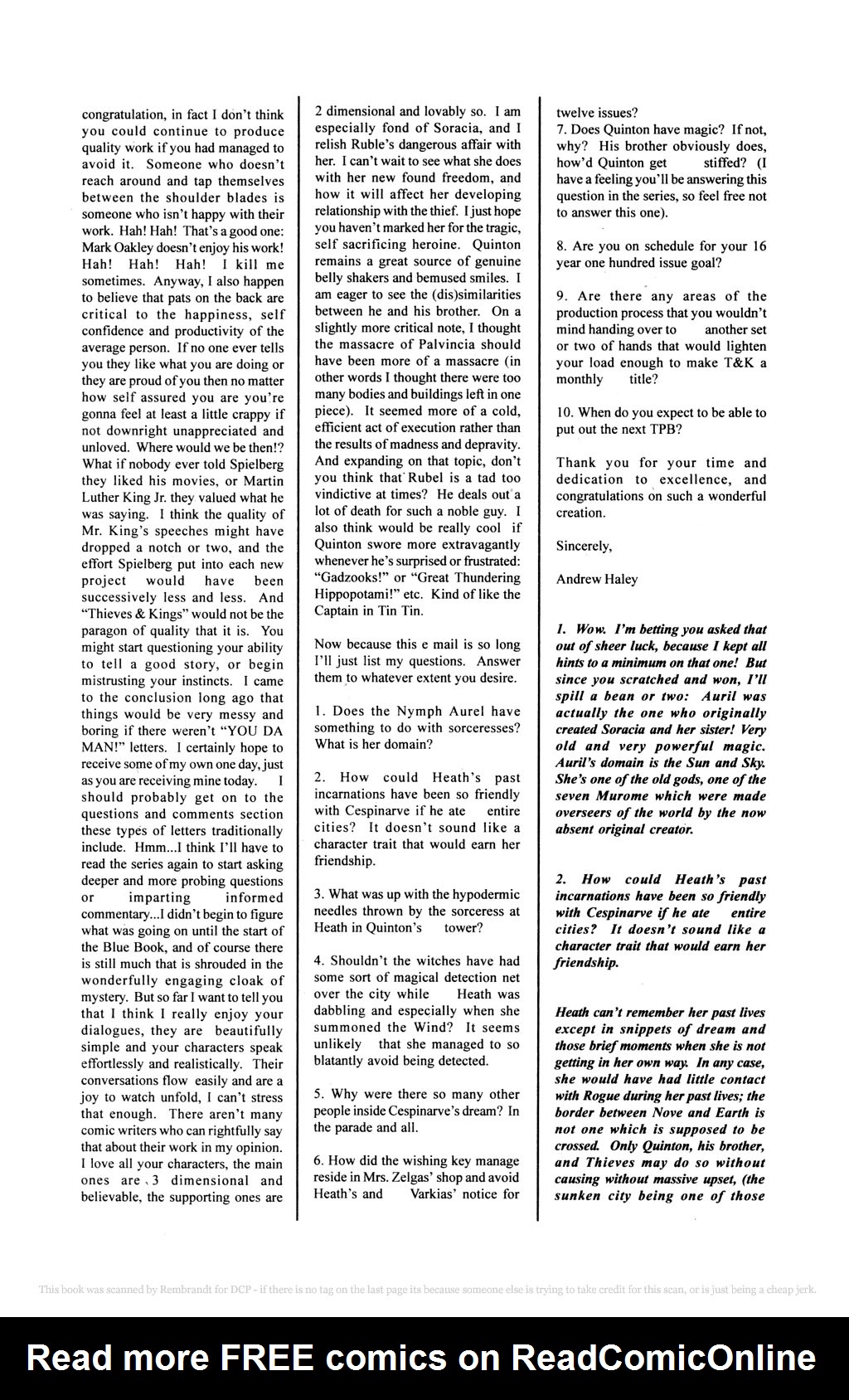 Read online Thieves & Kings comic -  Issue #38 - 25