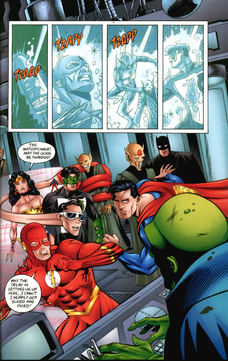 Read online JLA Versus Predator comic -  Issue # Full - 37