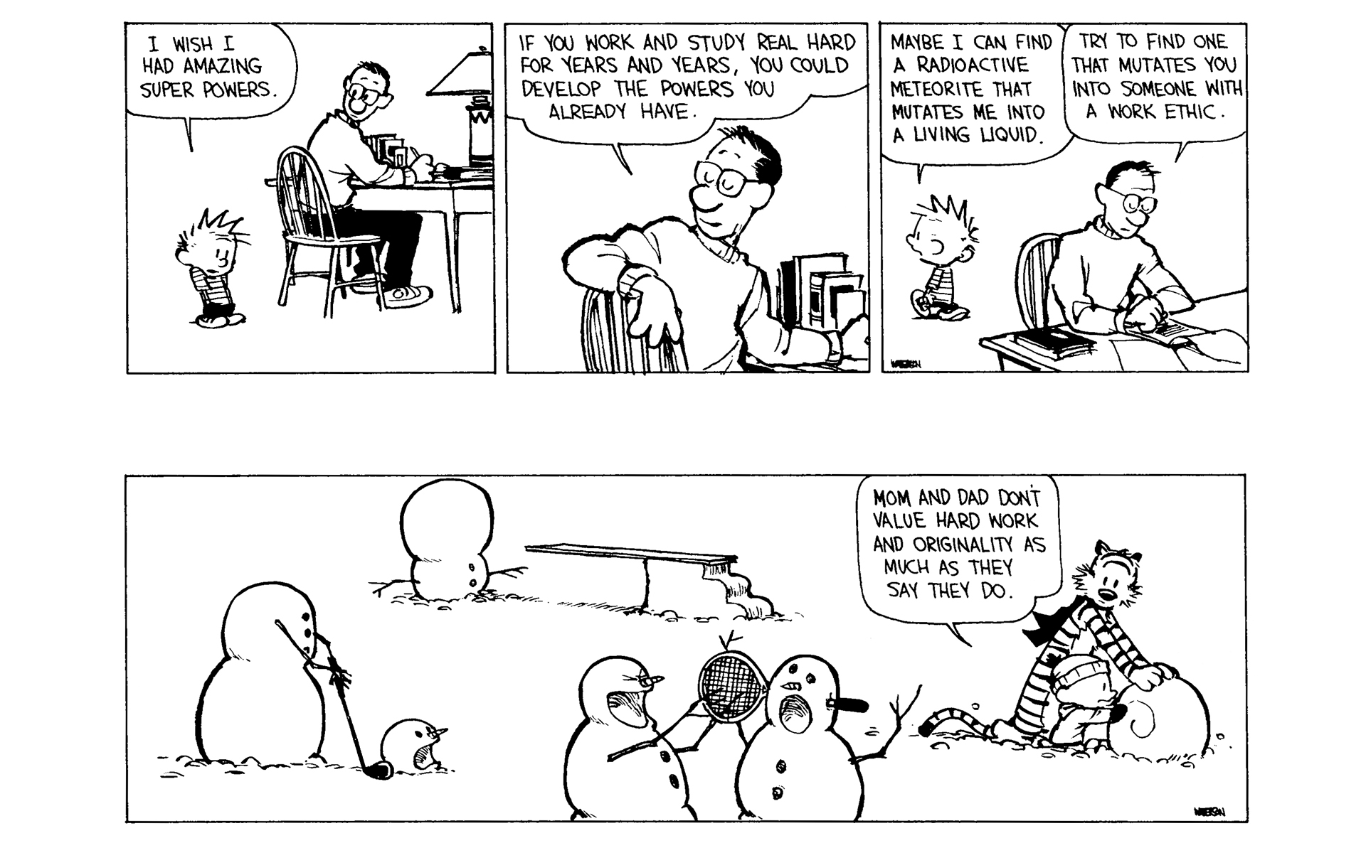 Read online Calvin and Hobbes comic -  Issue #10 - 99