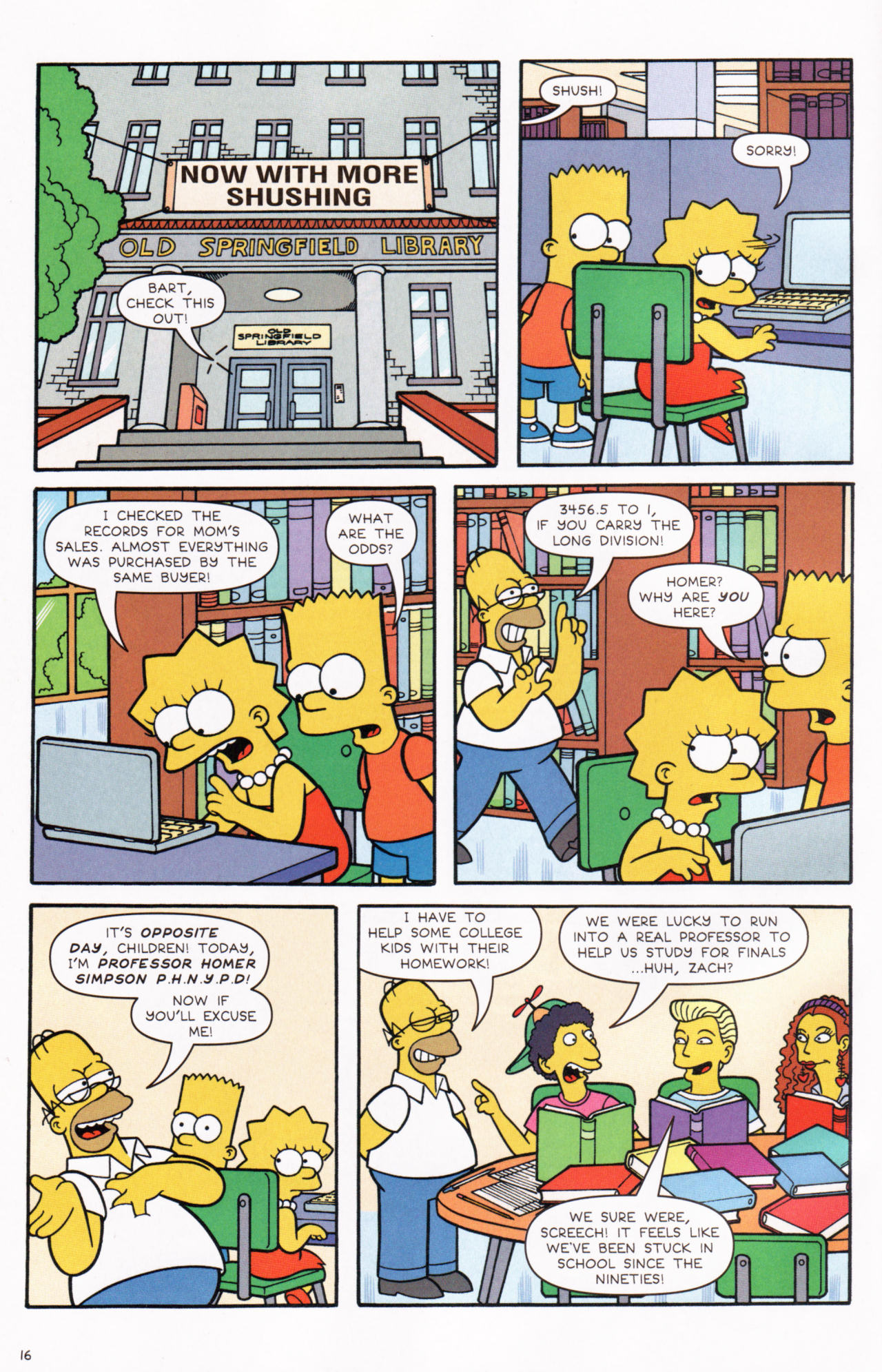 Read online Simpsons Comics comic -  Issue #130 - 14