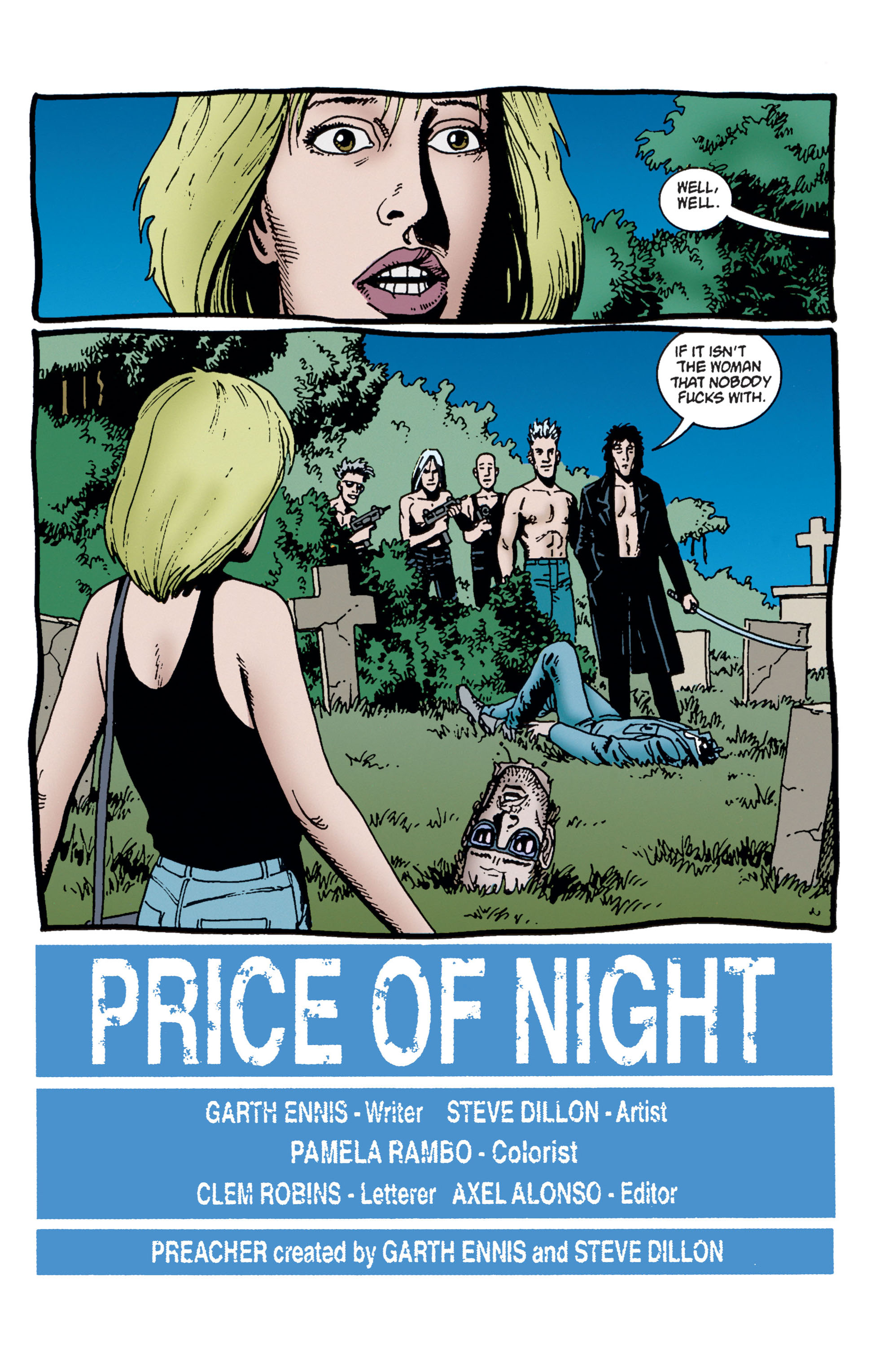 Read online Preacher comic -  Issue #33 - 2