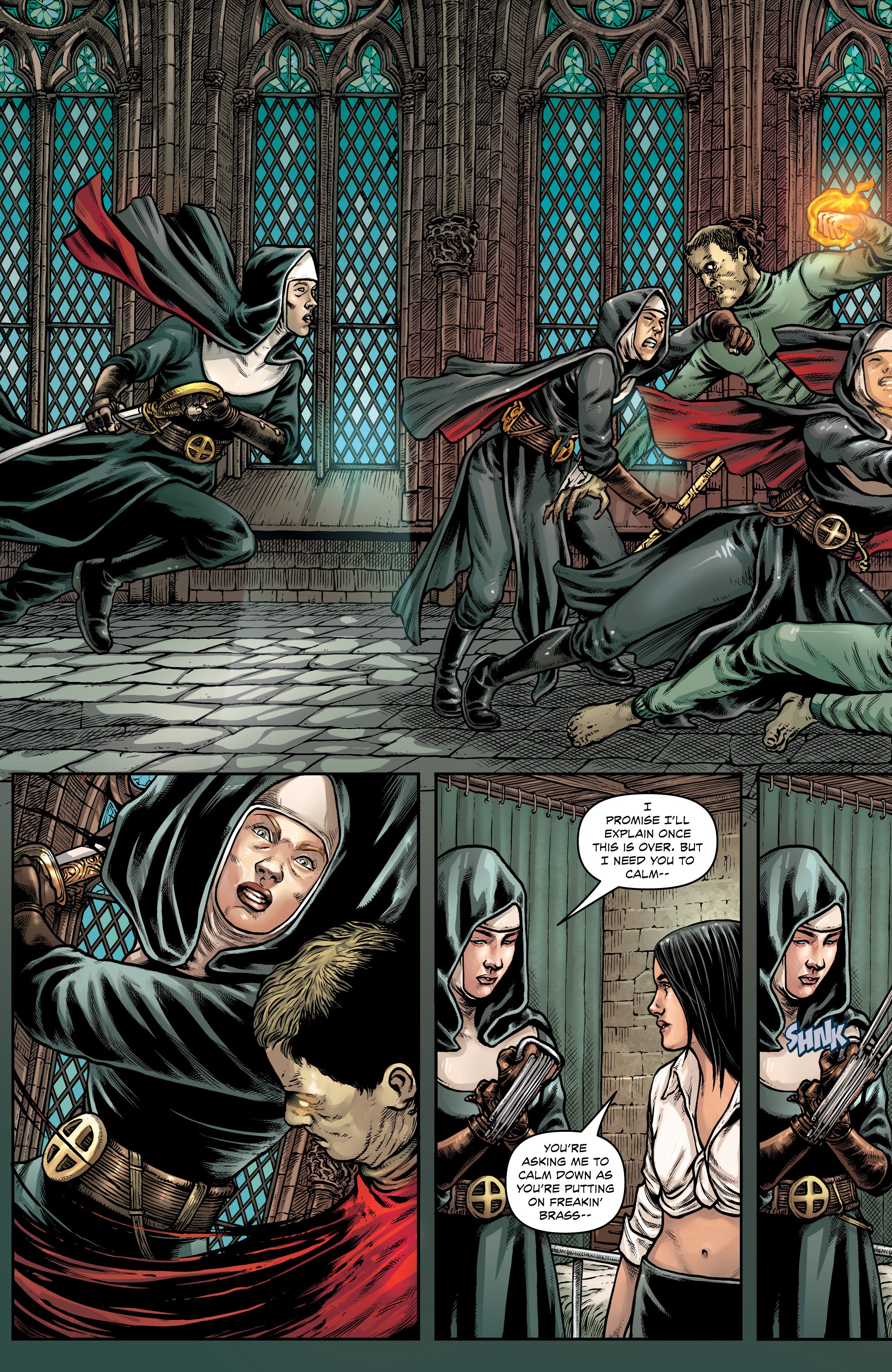 Read online Warrior Nun: Dora comic -  Issue #2 - 10
