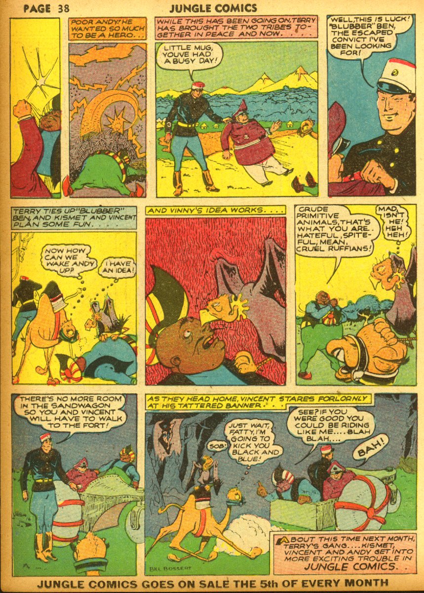 Read online Jungle Comics comic -  Issue #17 - 40