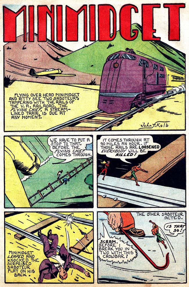 Read online Stars and Stripes Comics comic -  Issue #4 - 16