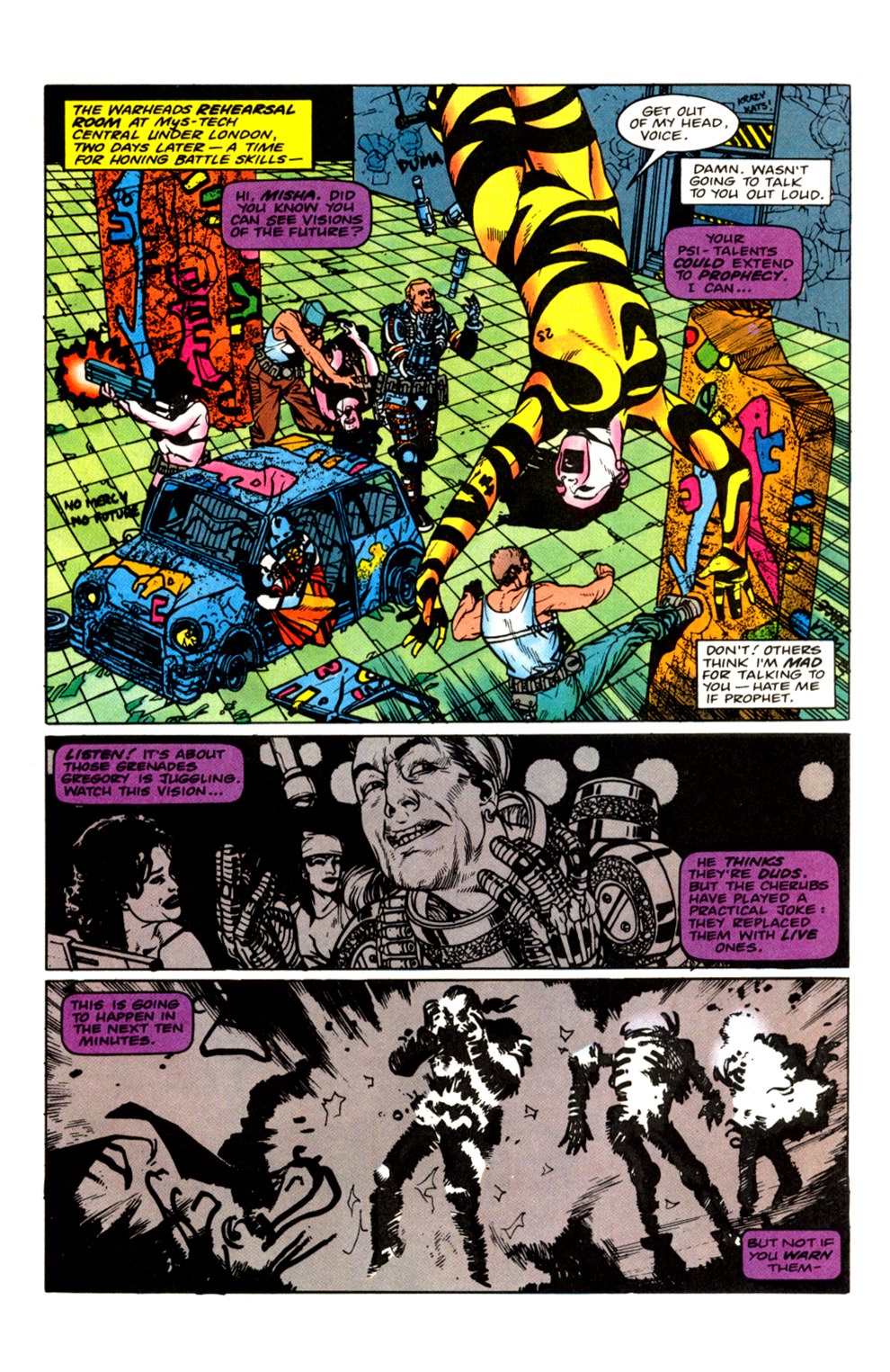 Read online Warheads comic -  Issue #2 - 8