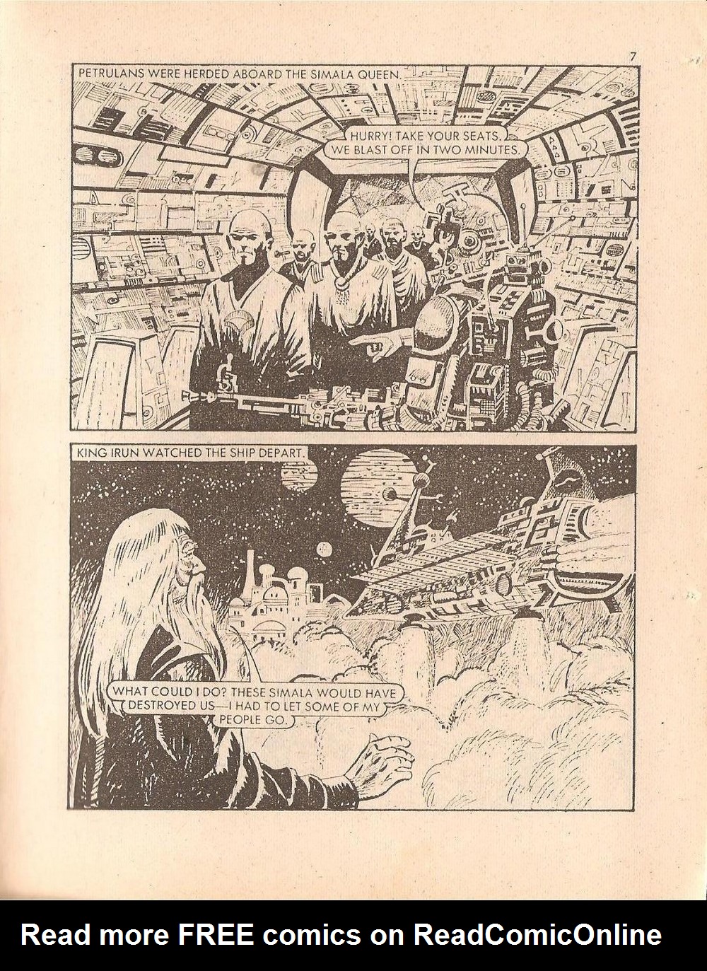 Read online Starblazer comic -  Issue #23 - 7