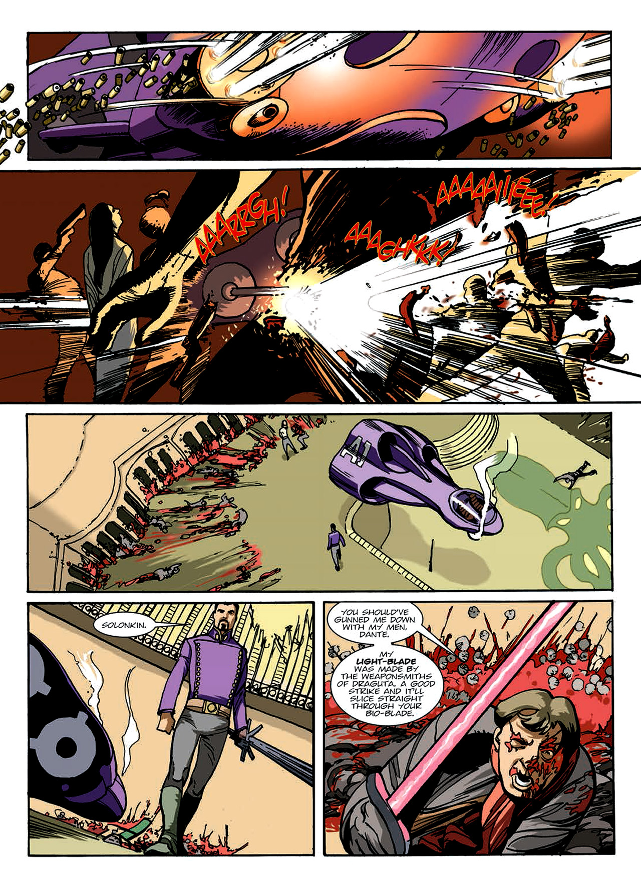 Read online Nikolai Dante comic -  Issue # TPB 8 - 141
