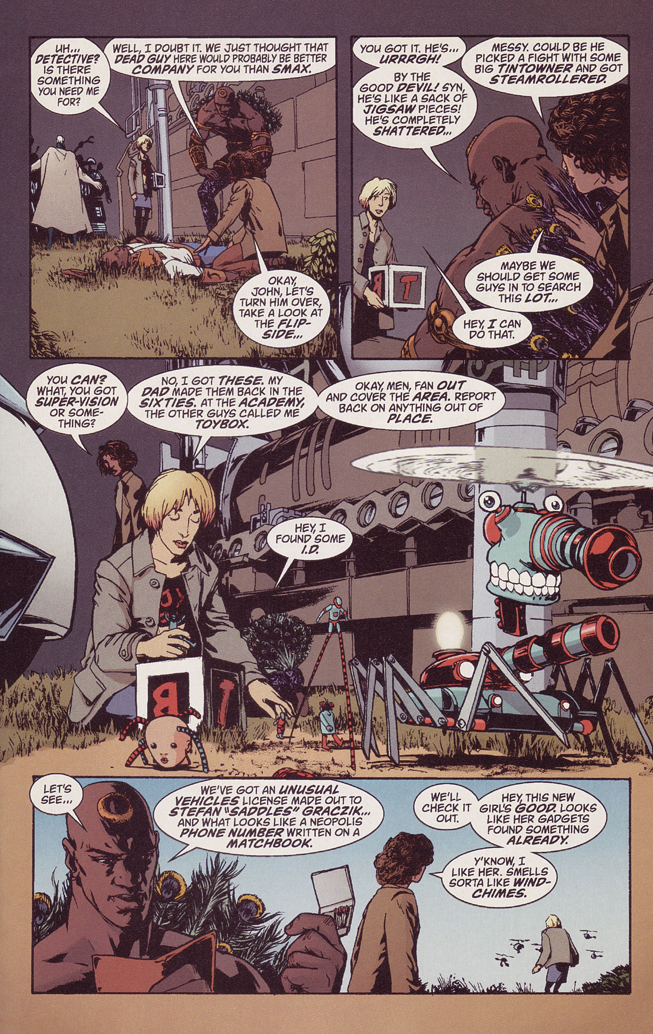 Read online Top 10 comic -  Issue #1 - 15