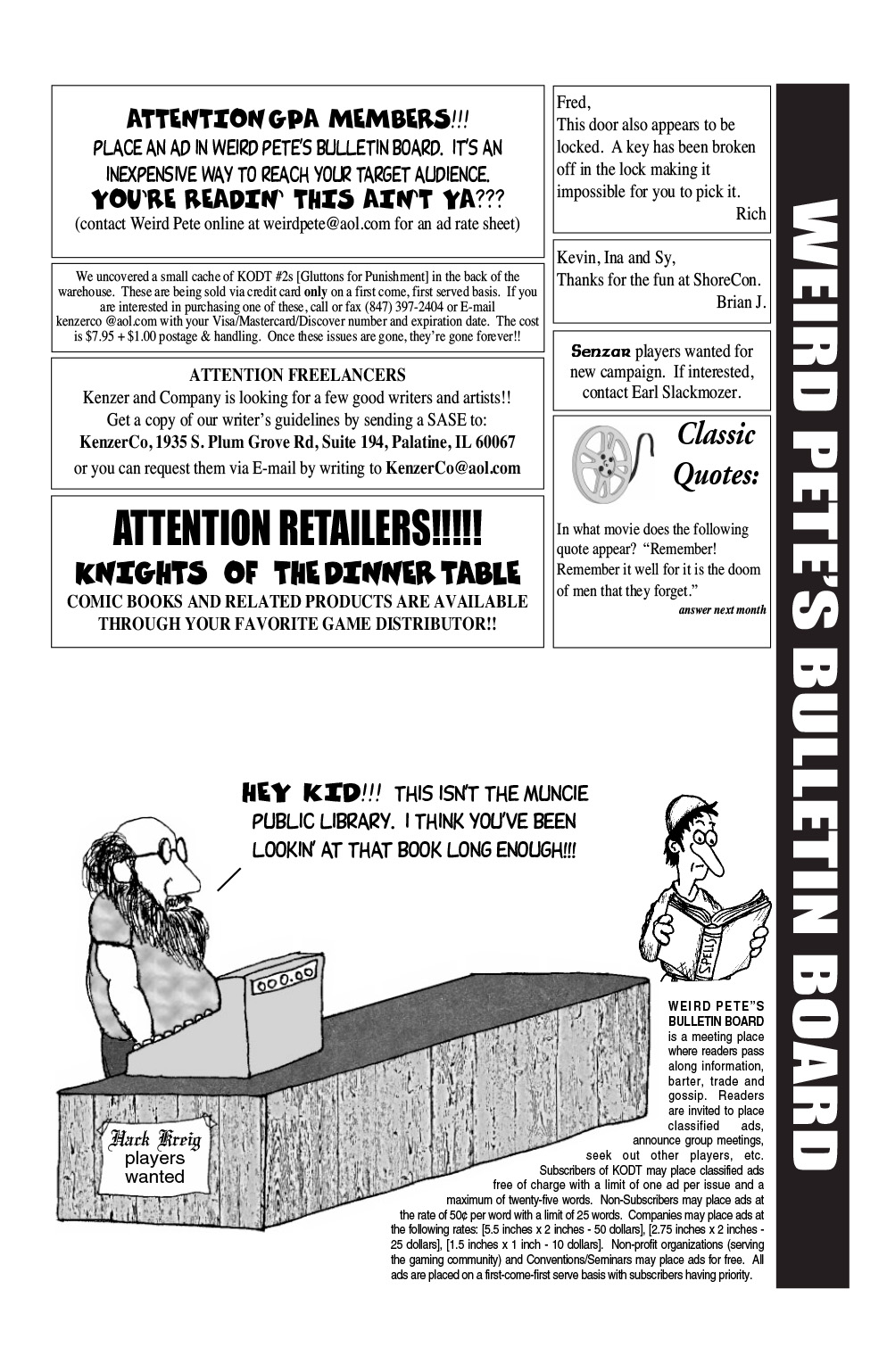 Read online Knights of the Dinner Table comic -  Issue #12 - 33