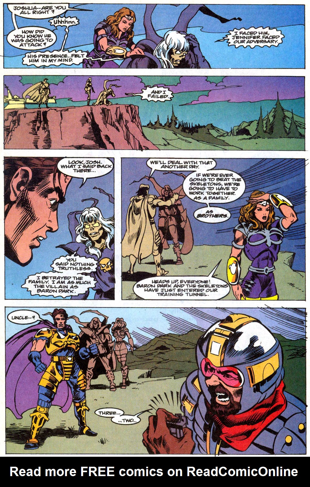 Read online Skeleton Warriors comic -  Issue #1 - 20