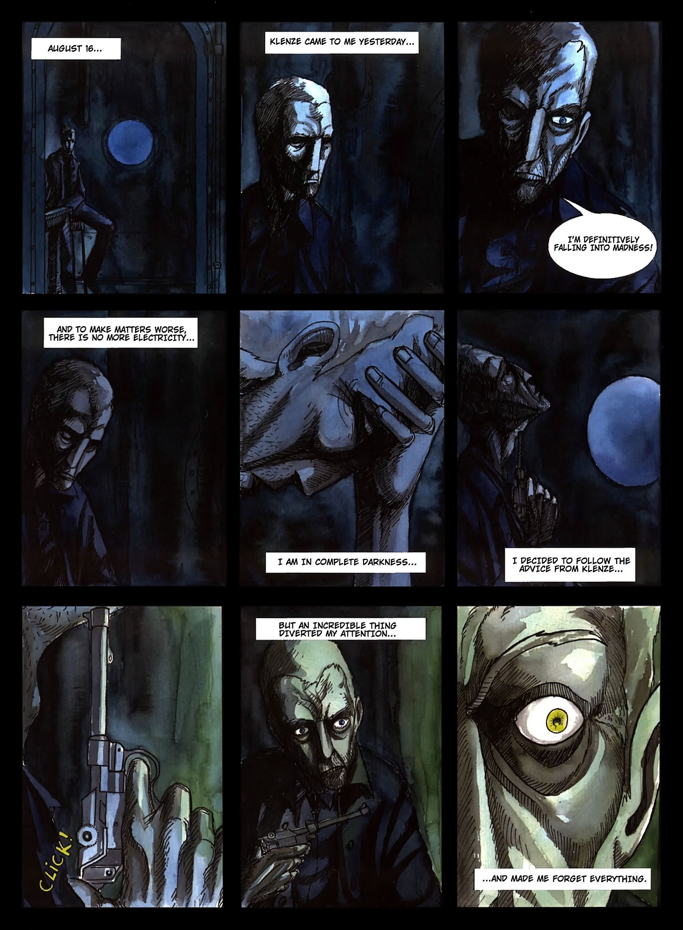 Read online H.P. Lovecraft - The Temple comic -  Issue # Full - 73