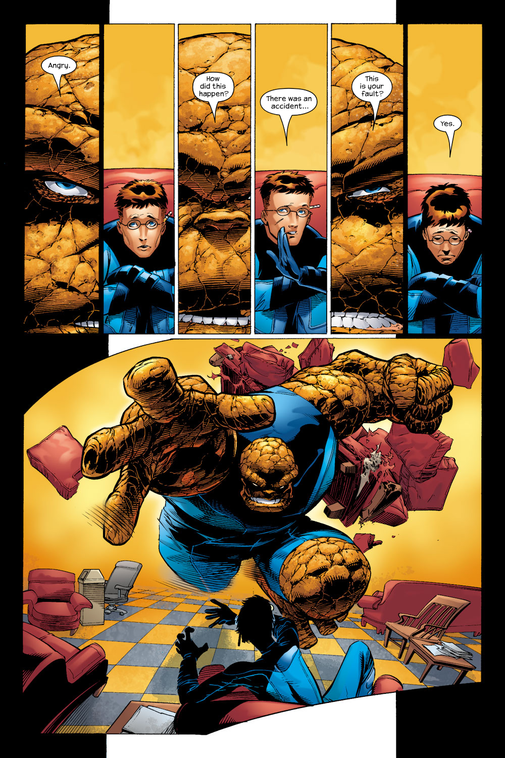 Read online Ultimate Fantastic Four (2004) comic -  Issue #4 - 7