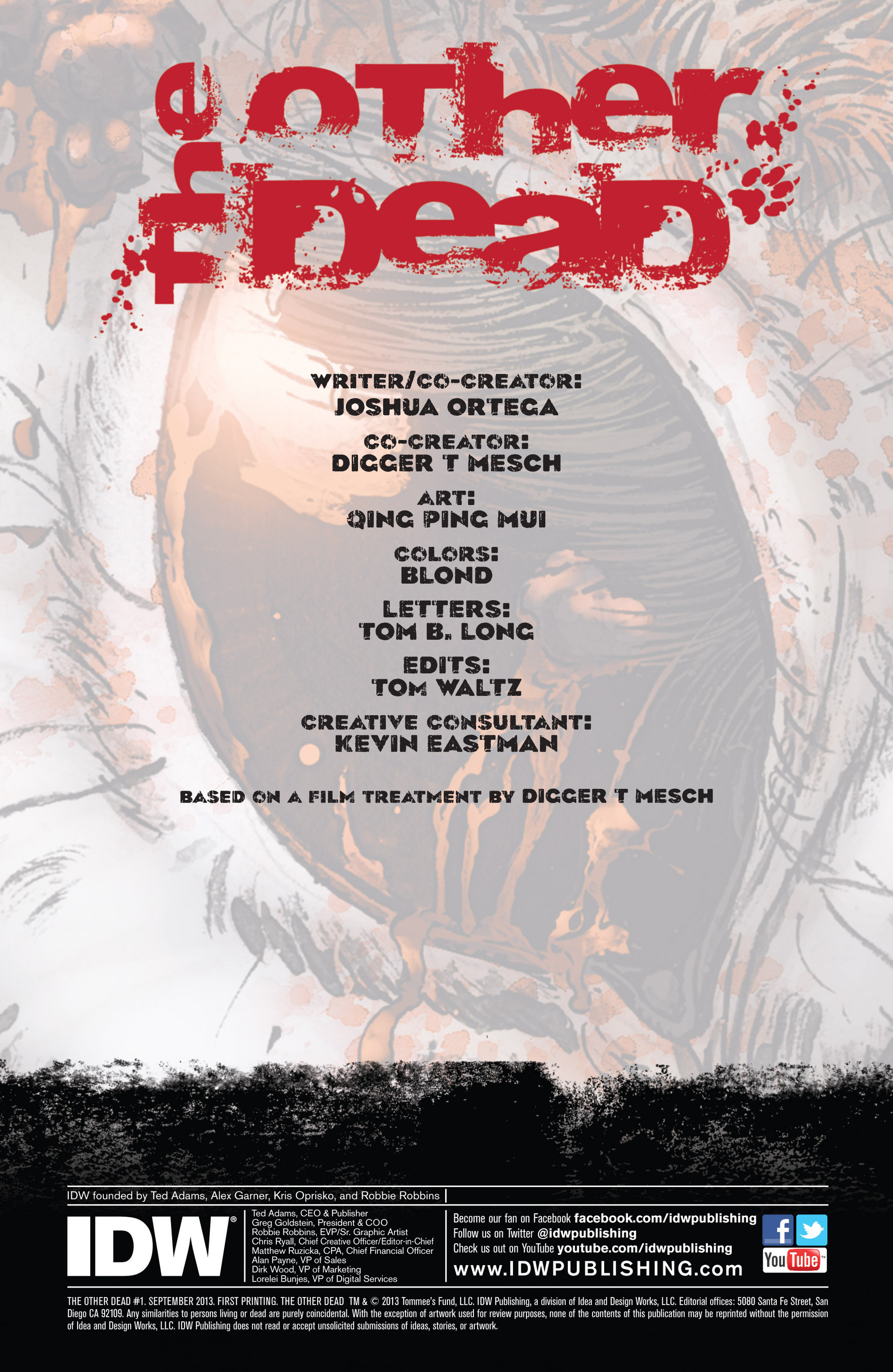 Read online The Other Dead comic -  Issue #1 - 2