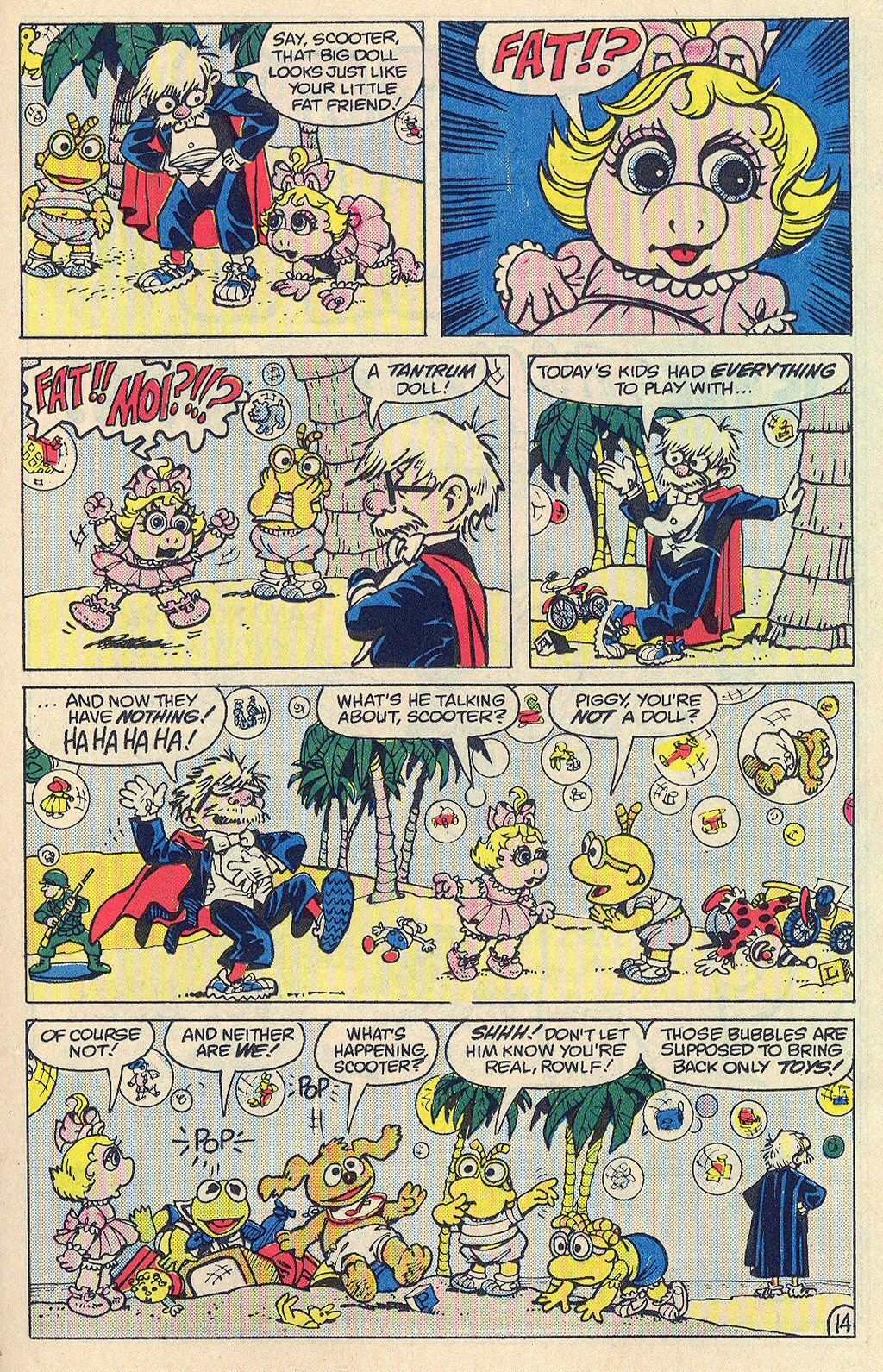 Read online Muppet Babies comic -  Issue #6 - 22
