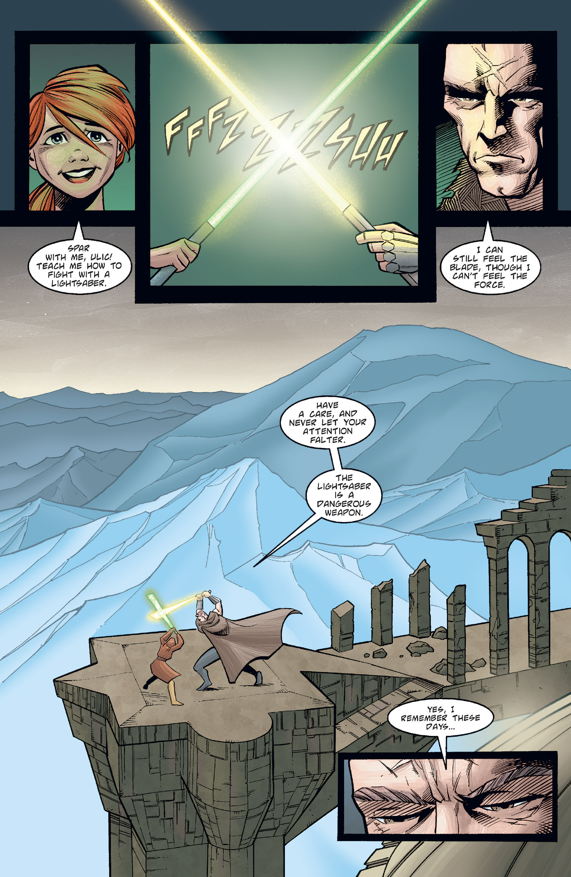 Read online Star Wars: Tales of the Jedi - Redemption comic -  Issue #4 - 12