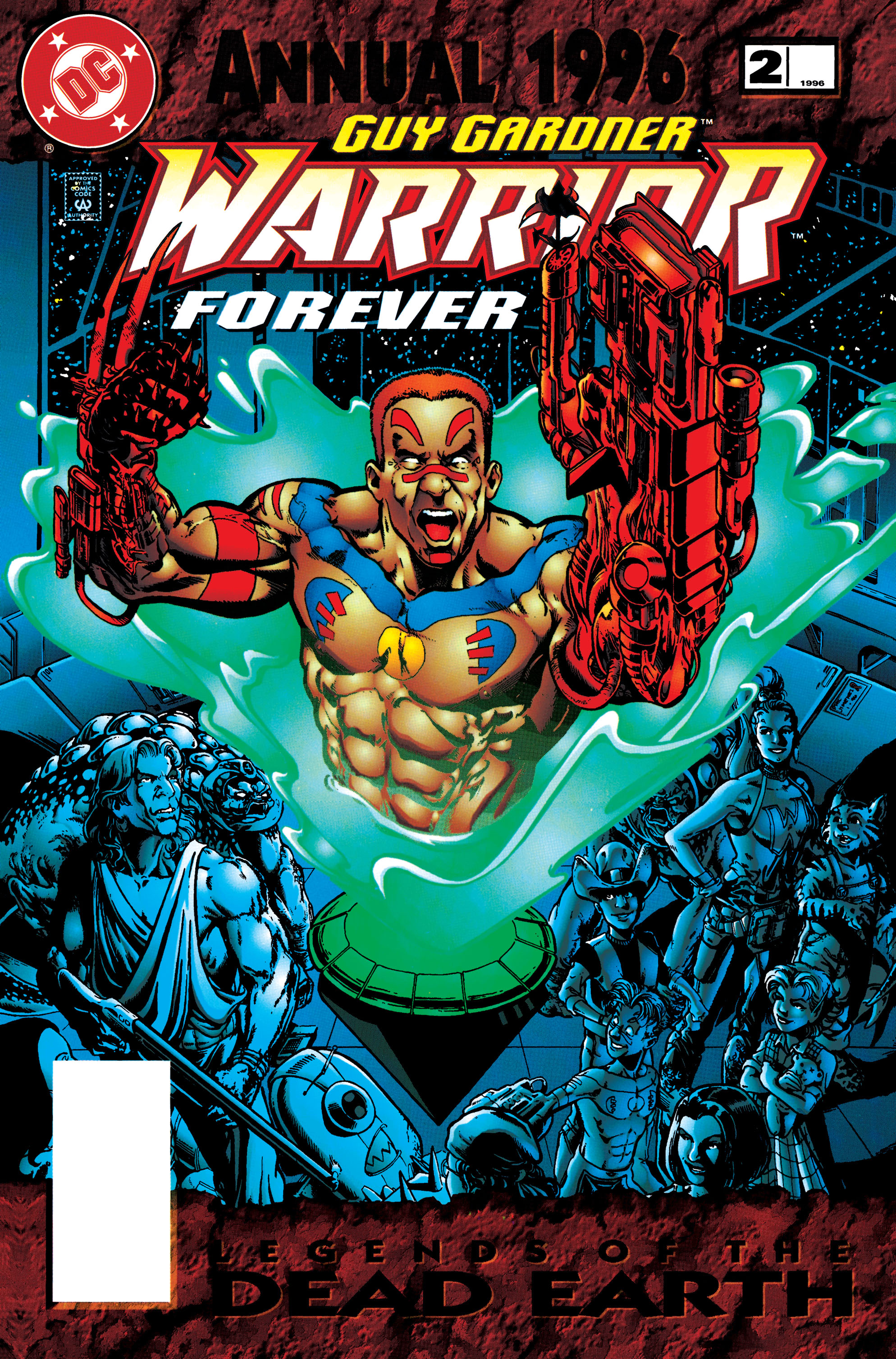 Read online Guy Gardner: Warrior comic -  Issue # _Annual 2 - 1