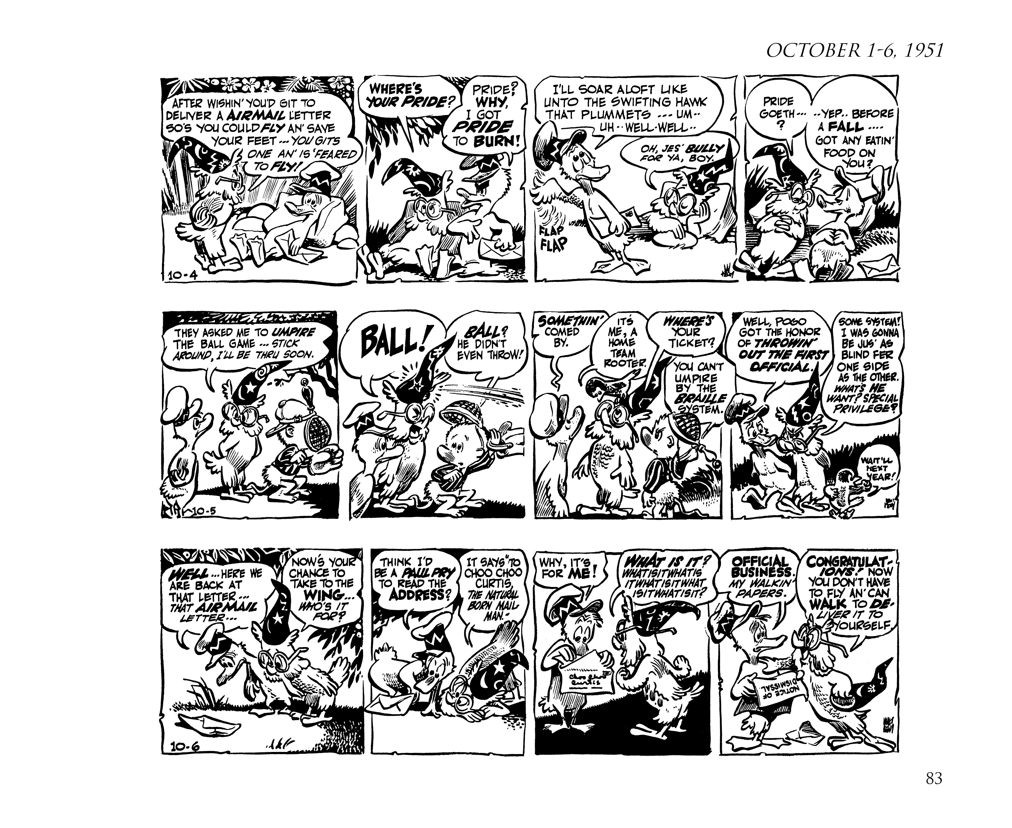 Pogo by Walt Kelly: The Complete Syndicated Comic Strips issue TPB 2 (Part 2) - Page 1