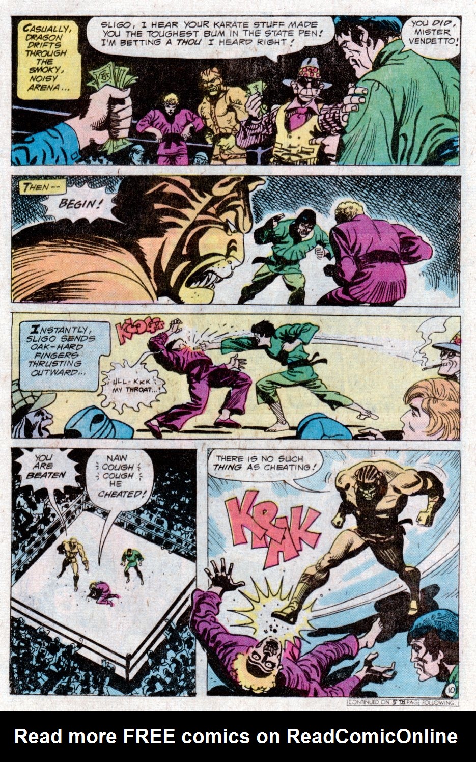 Read online Richard Dragon, Kung-Fu Fighter comic -  Issue #18 - 11