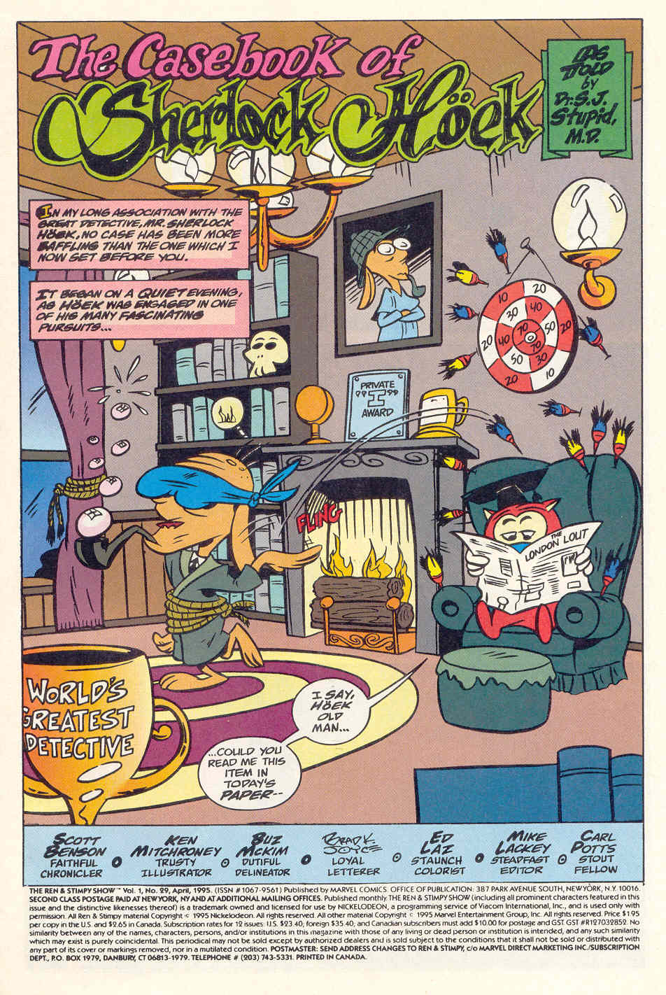 Read online The Ren & Stimpy Show comic -  Issue #29 - 2