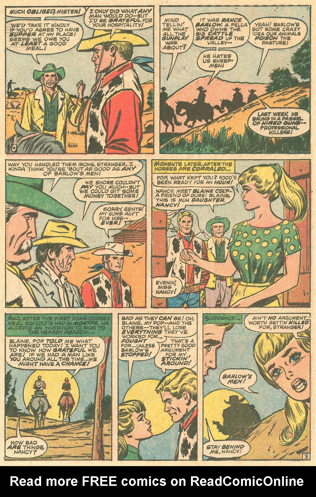 Read online Kid Colt Outlaw comic -  Issue #136 - 5