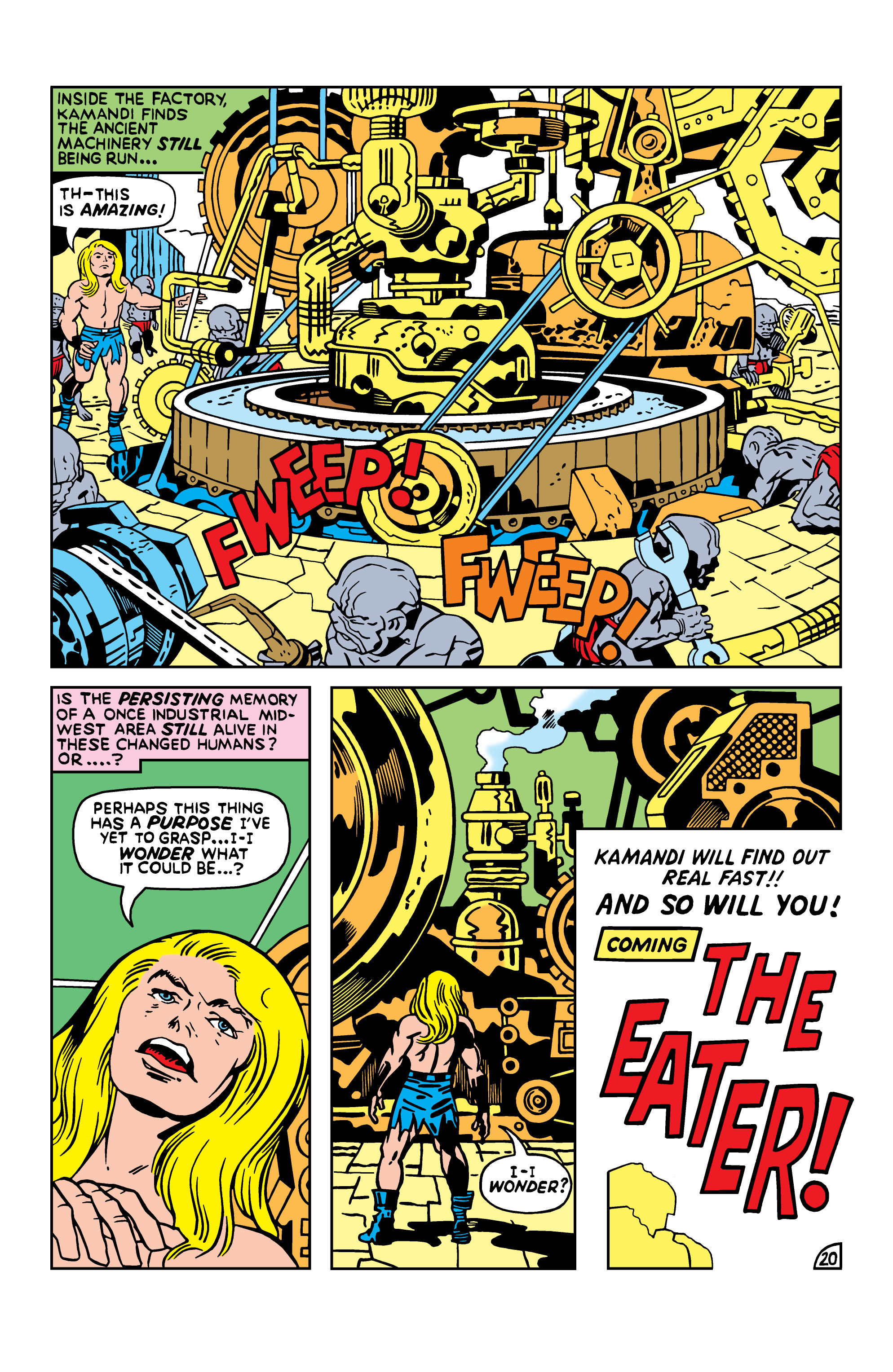 Read online Kamandi, The Last Boy On Earth comic -  Issue #17 - 20