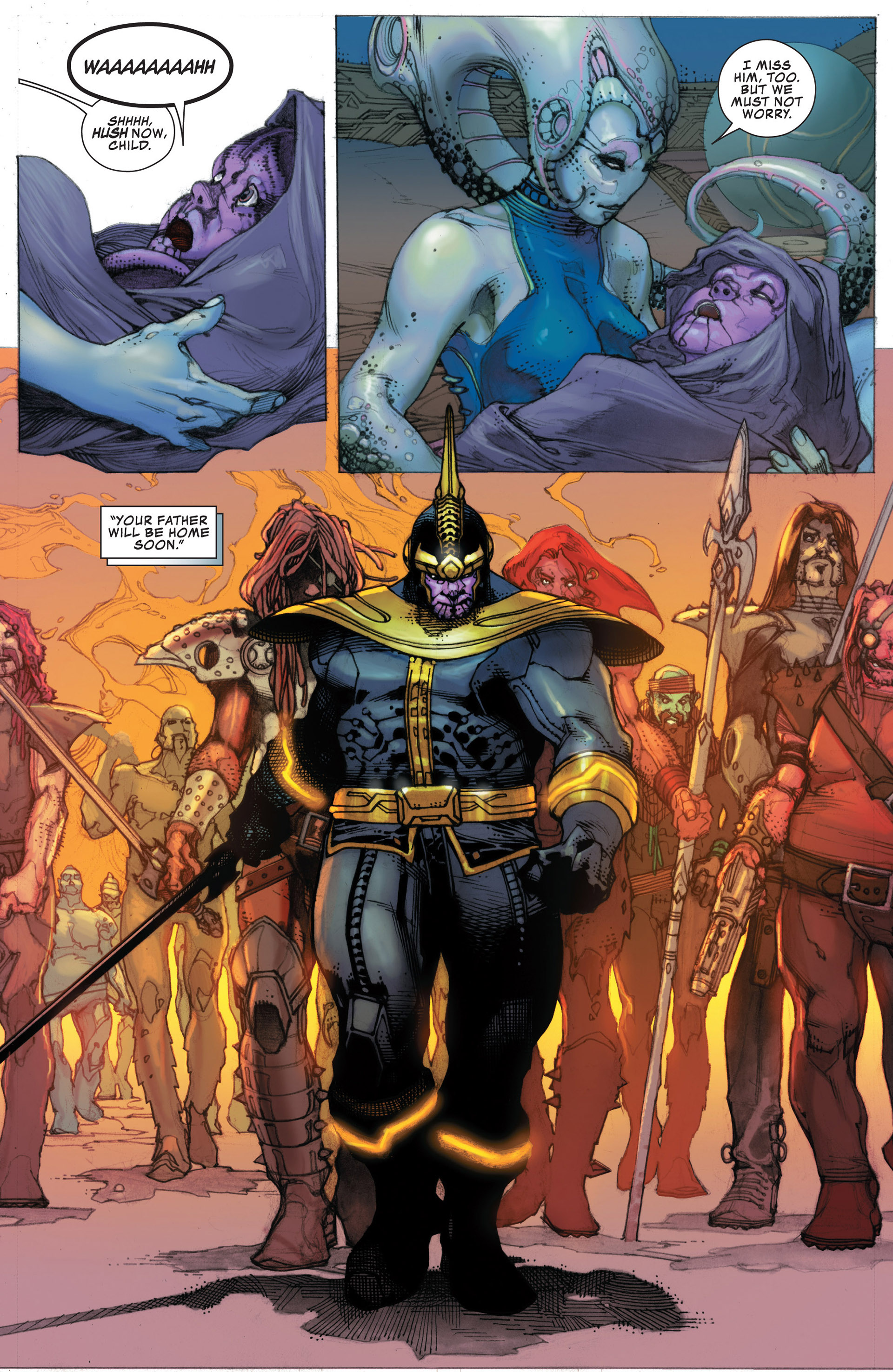 Read online Thanos Rising comic -  Issue #3 - 18