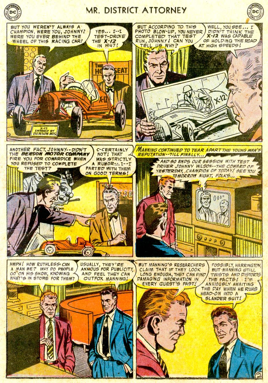 Read online Mr. District Attorney comic -  Issue #58 - 15