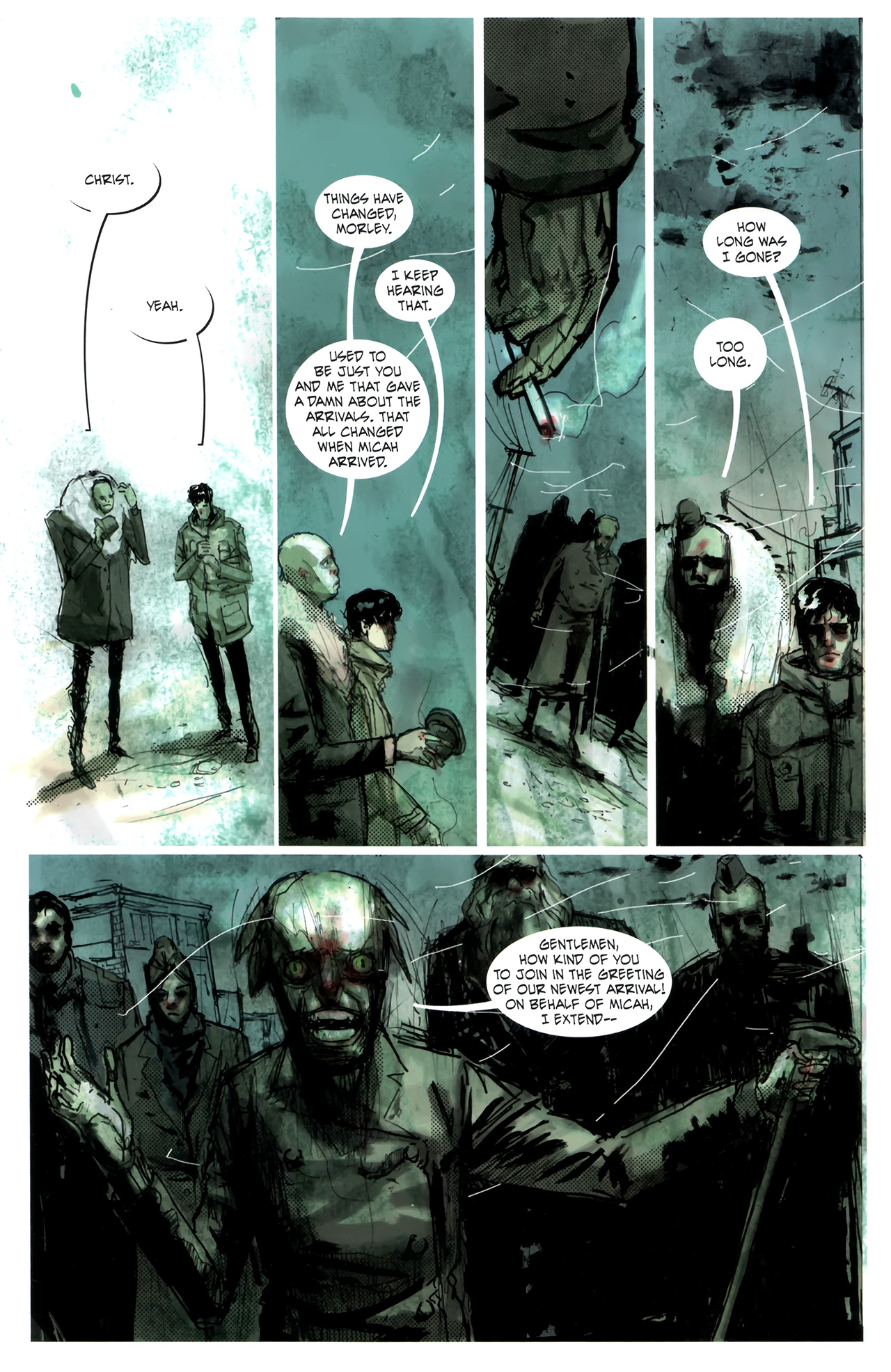 Read online Green Wake comic -  Issue #6 - 19