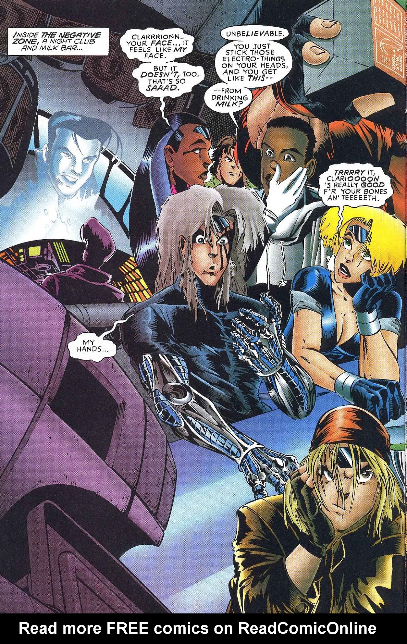 Read online X-Nation 2099 comic -  Issue #1 - 17