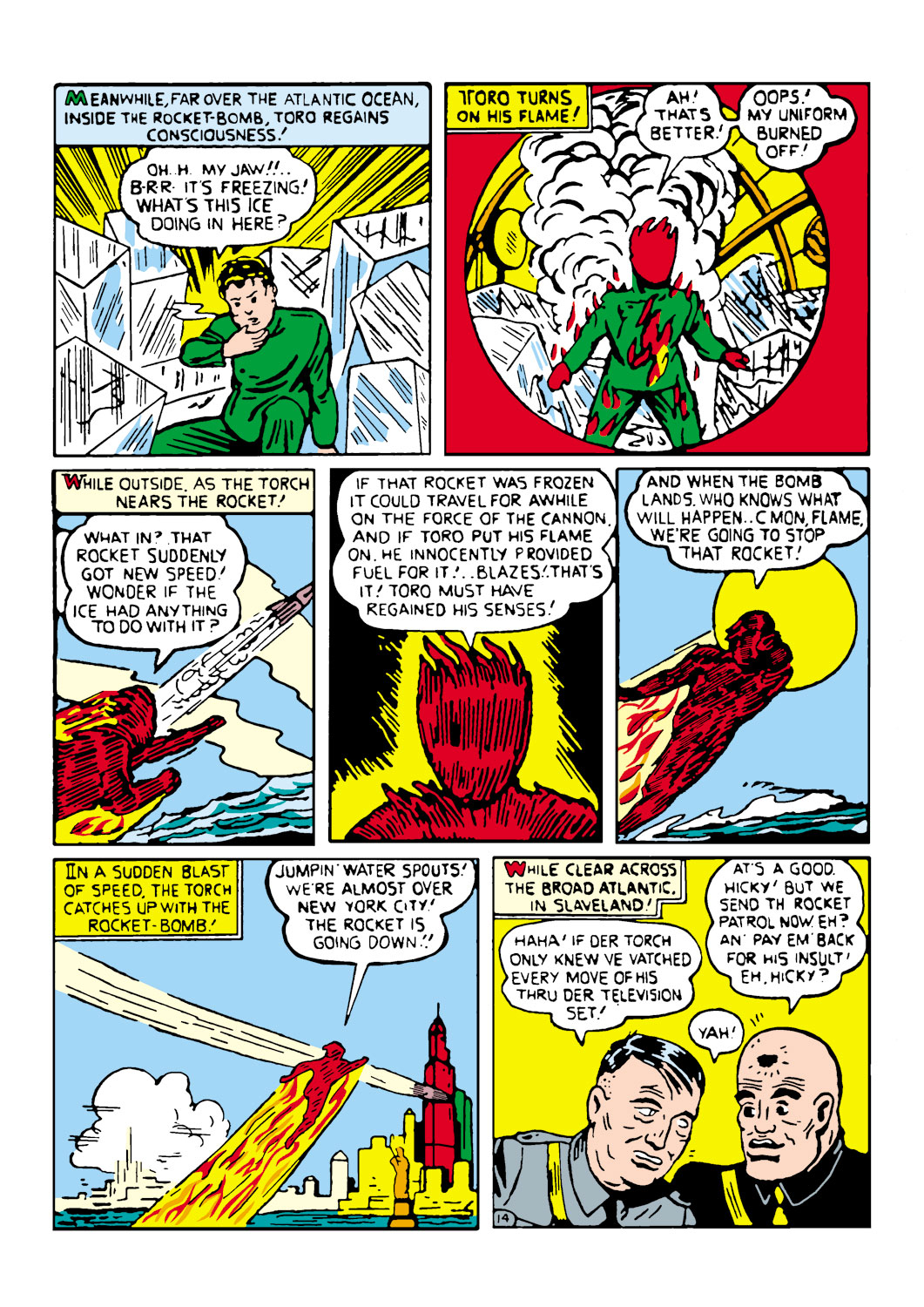 Read online The Human Torch (1940) comic -  Issue #3 - 38