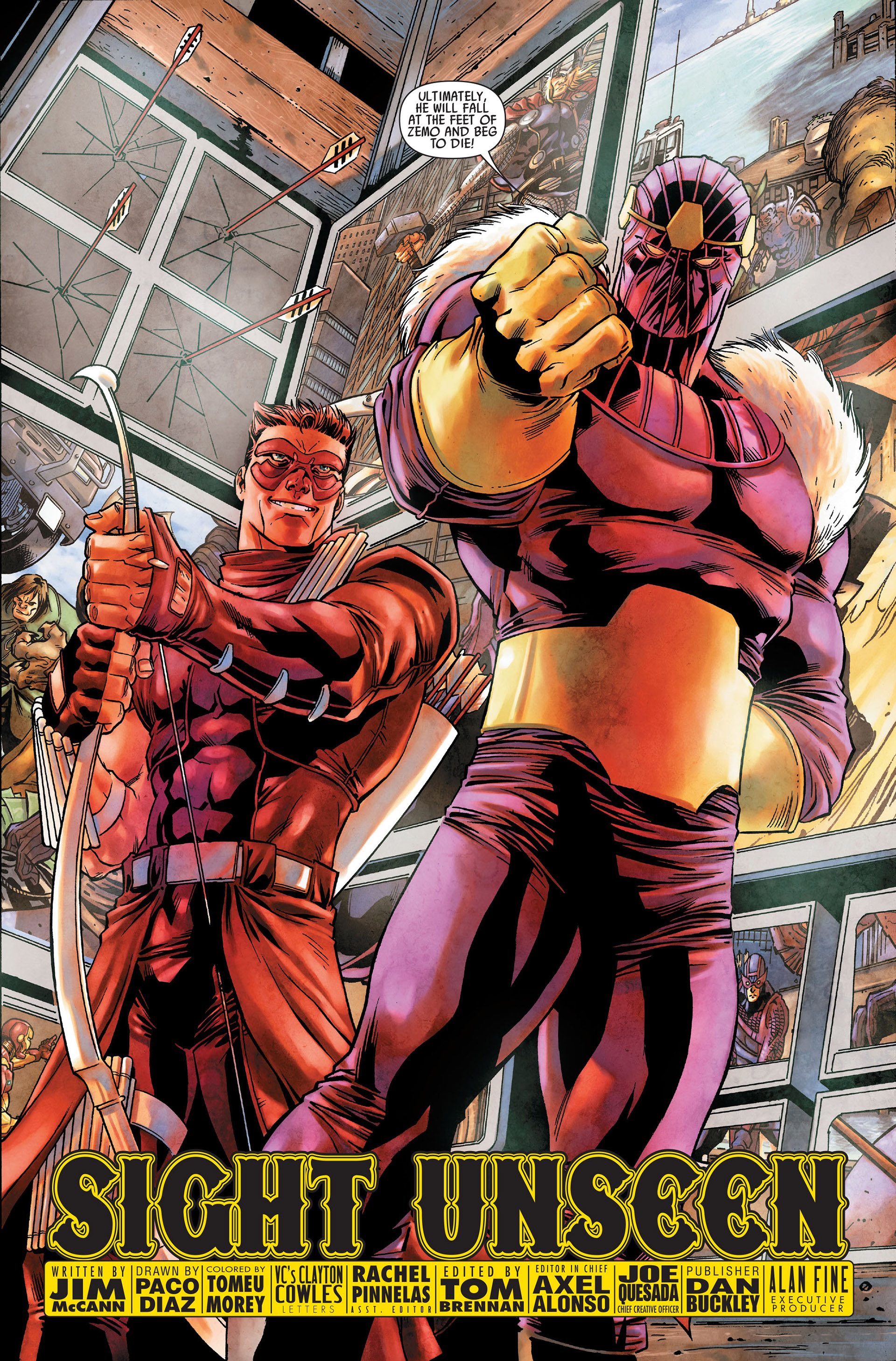 Read online Hawkeye: Blindspot comic -  Issue #1 - 24