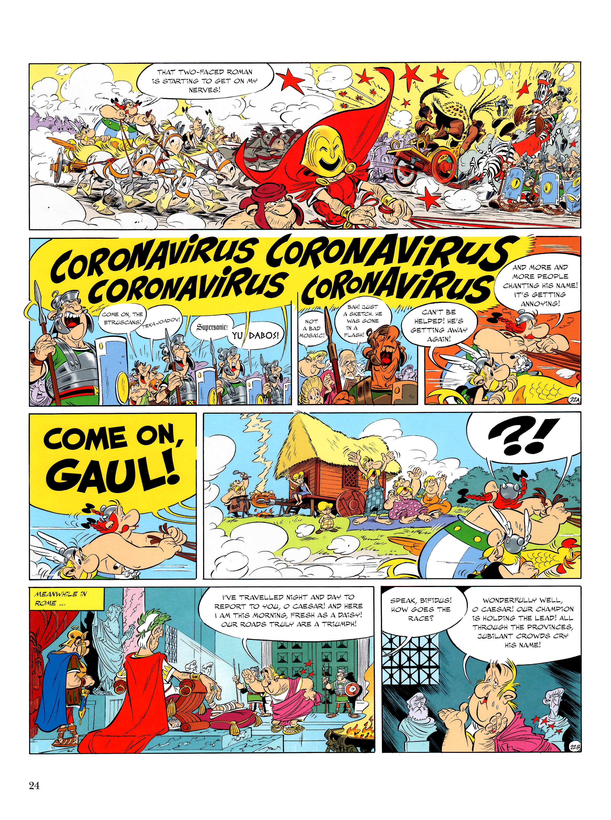 Read online Asterix comic -  Issue #37 - 25