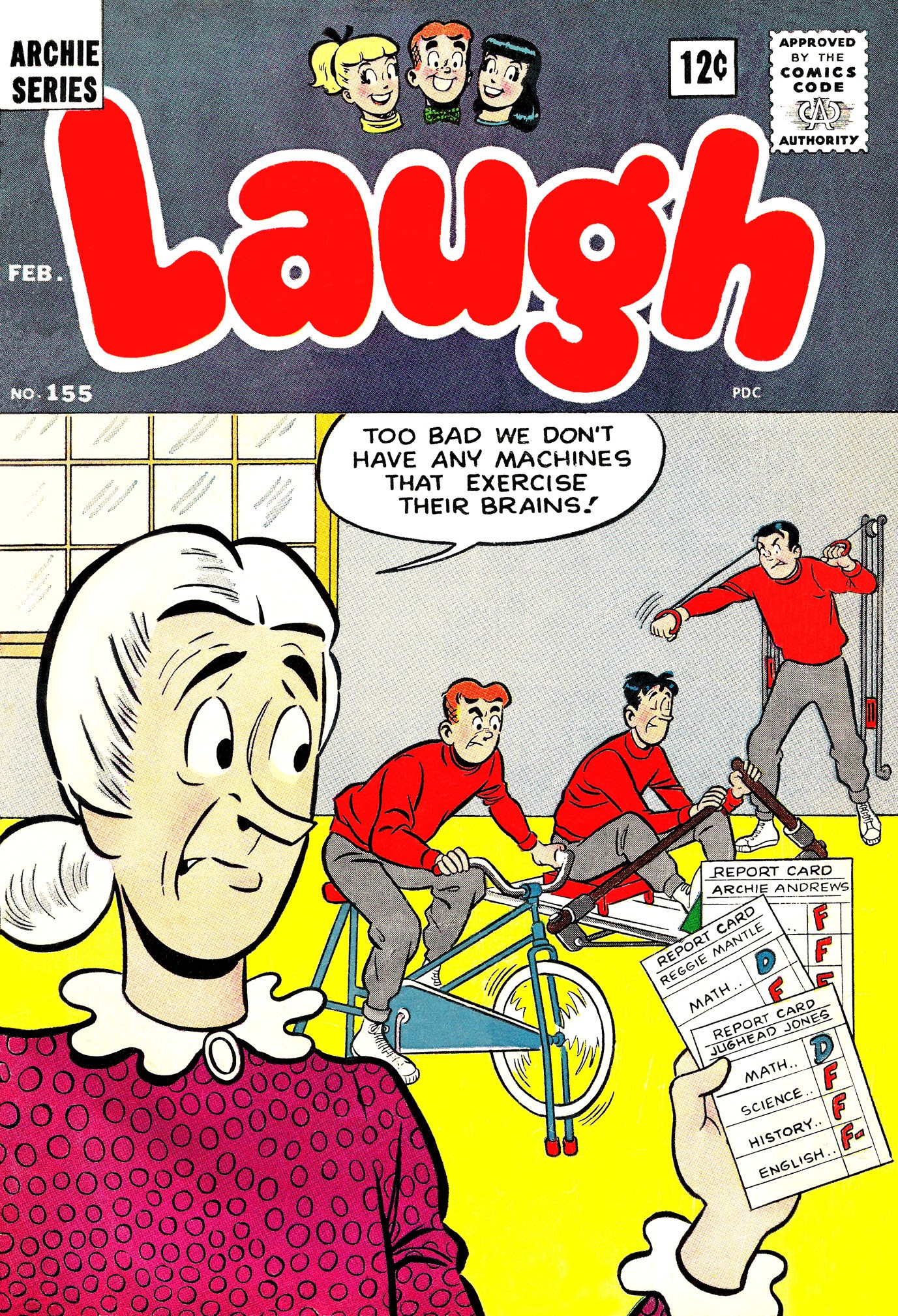 Read online Laugh (Comics) comic -  Issue #155 - 1