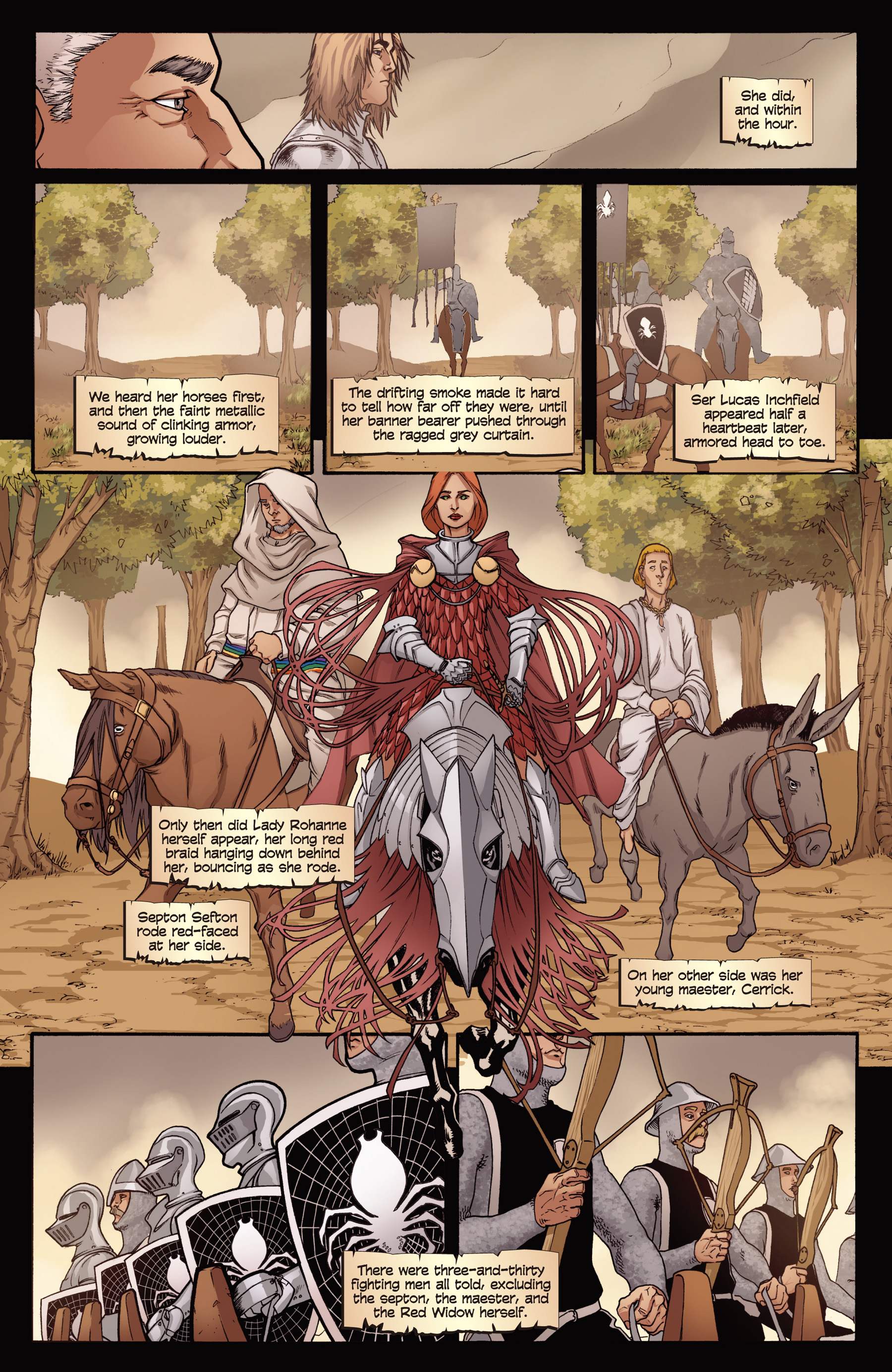 Read online The Sworn Sword: The Graphic Novel comic -  Issue # Full - 121