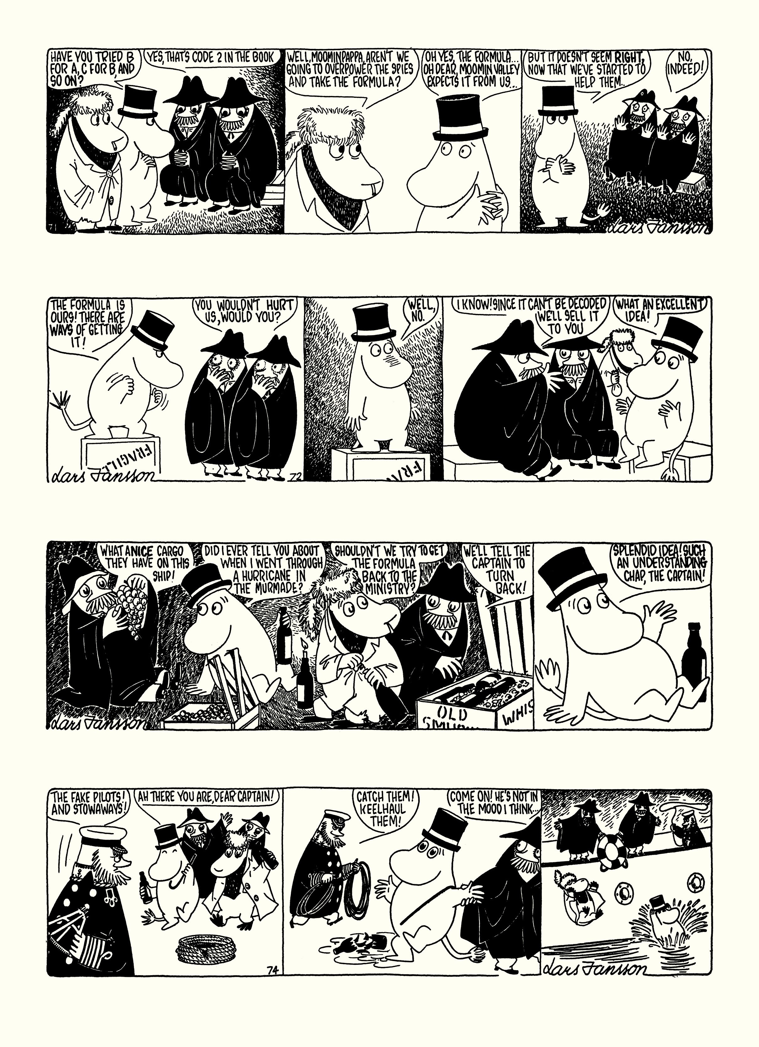 Read online Moomin: The Complete Lars Jansson Comic Strip comic -  Issue # TPB 6 - 65