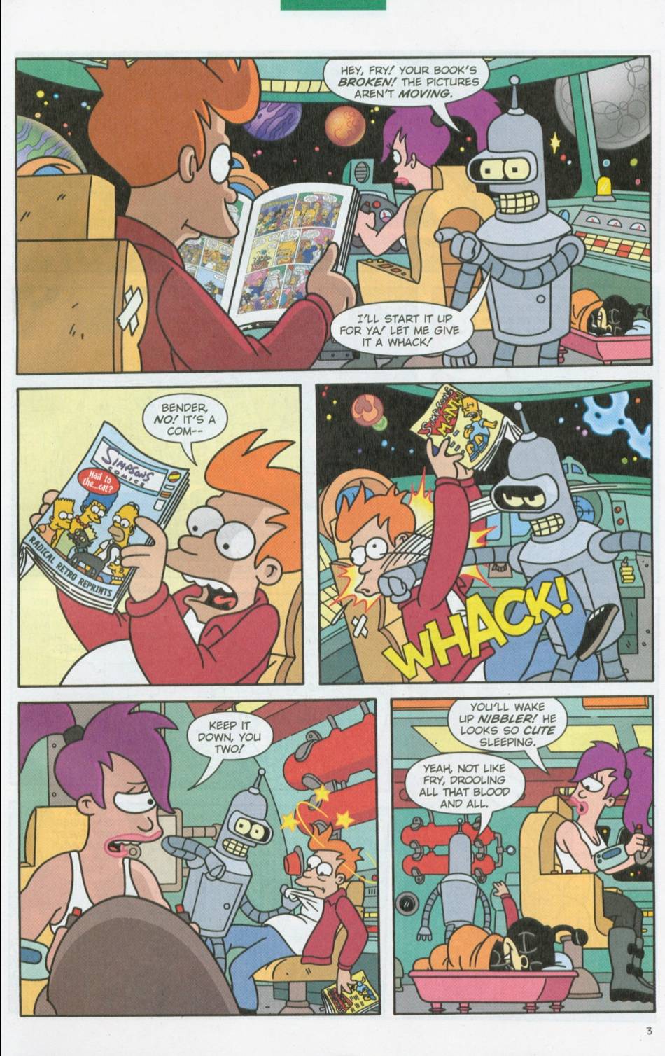 Read online Futurama Comics comic -  Issue #9b - 5
