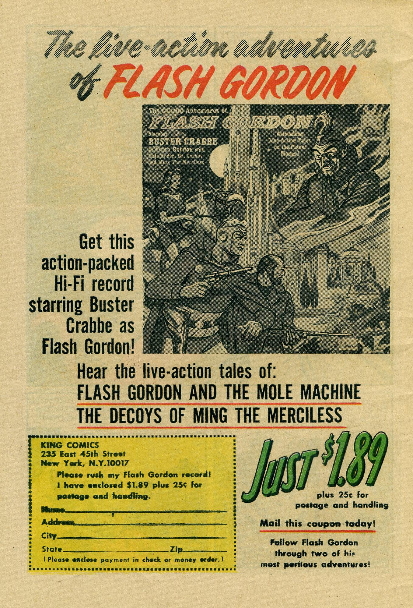 Read online Flash Gordon (1966) comic -  Issue #9 - 34