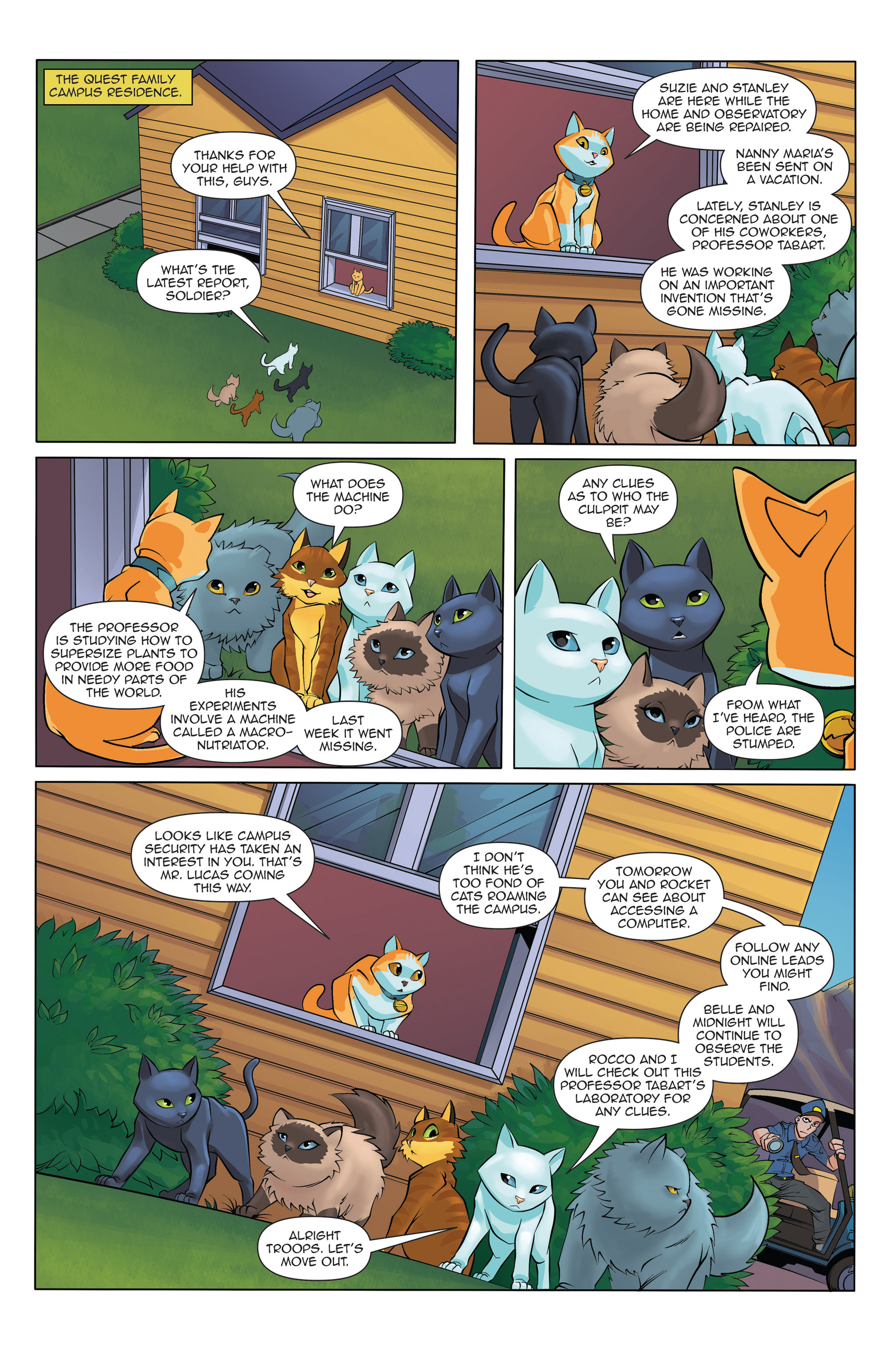 Read online Hero Cats comic -  Issue #6 - 7