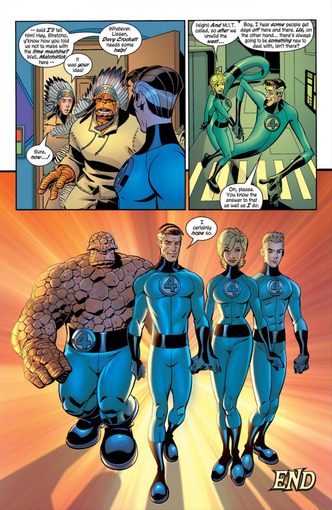 Read online Fantastic Four by Waid & Wieringo Ultimate Collection comic -  Issue # TPB 1 - 25
