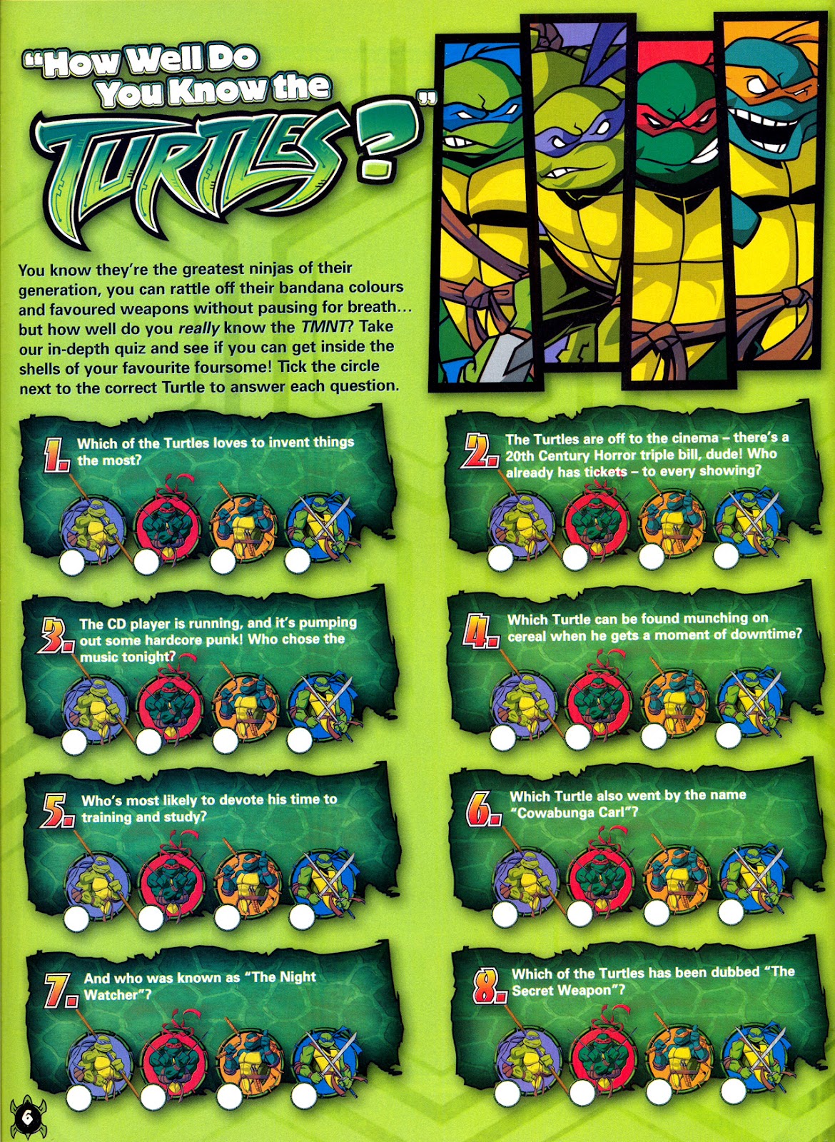 Teenage Mutant Ninja Turtles Comic issue 3 - Page 6