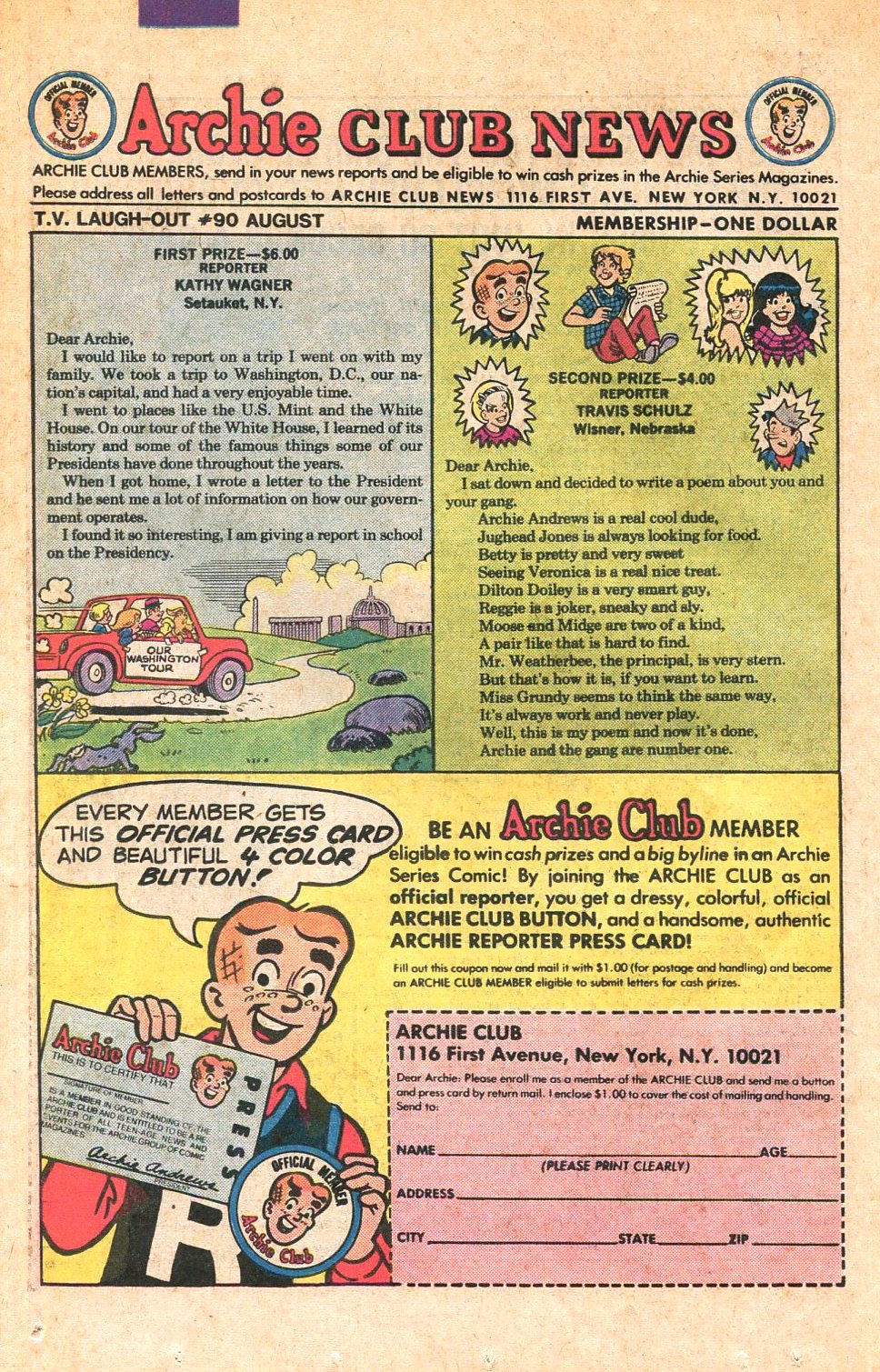 Read online Archie's TV Laugh-Out comic -  Issue #90 - 26