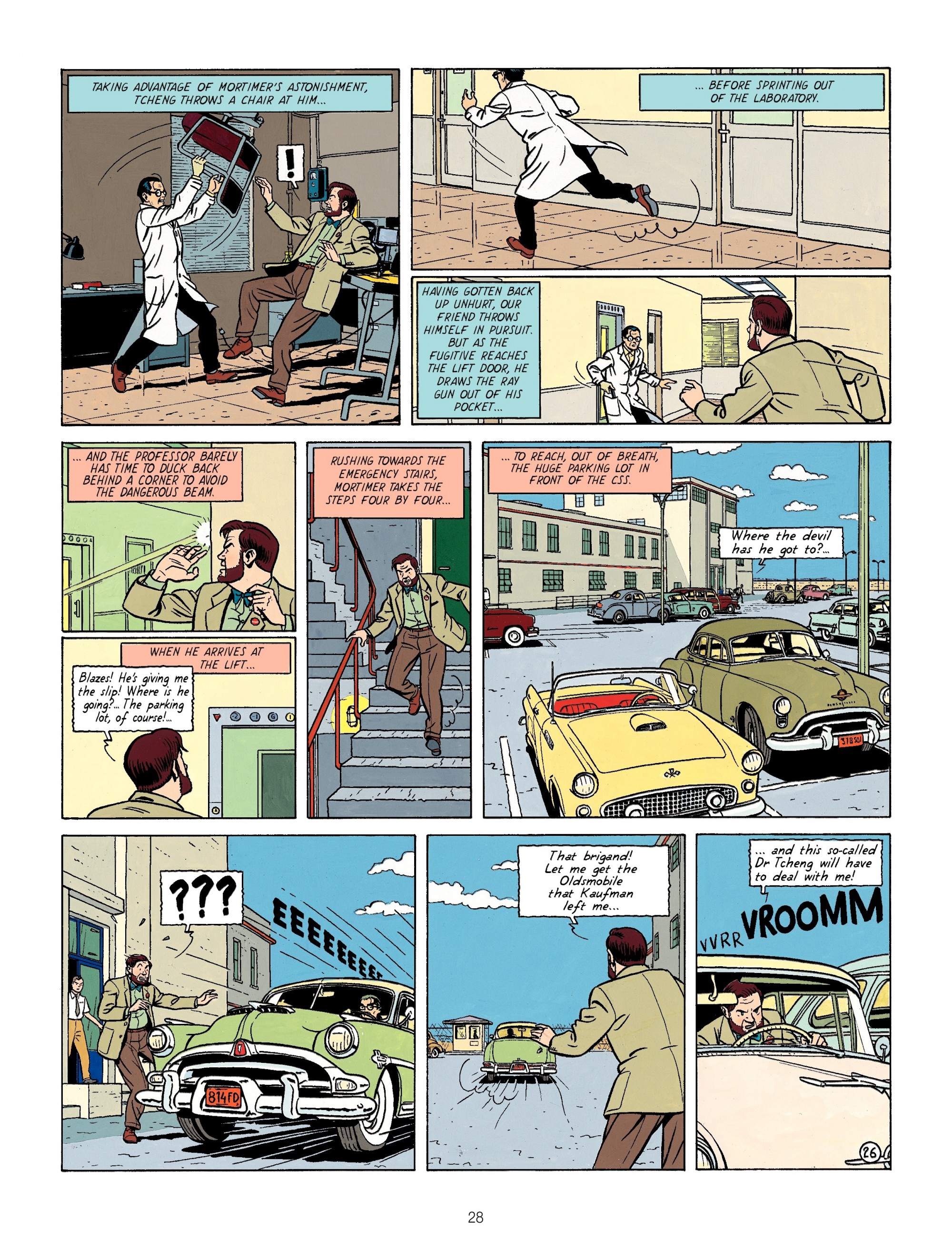 Read online Blake & Mortimer comic -  Issue #5 - 28